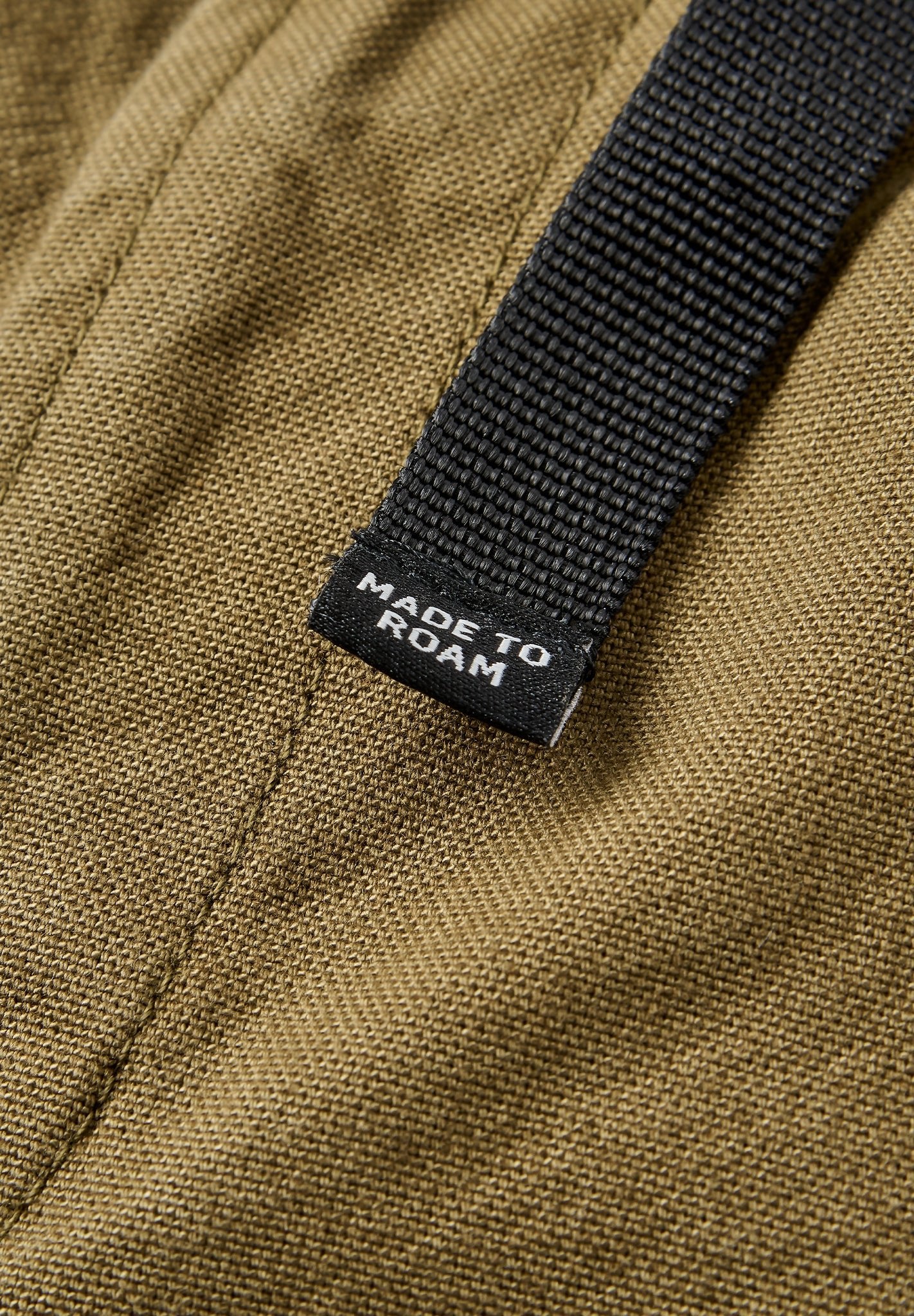 PASSENGER - Adventurer Organic Canvas Trouser - Dark Olive - BACKYARD