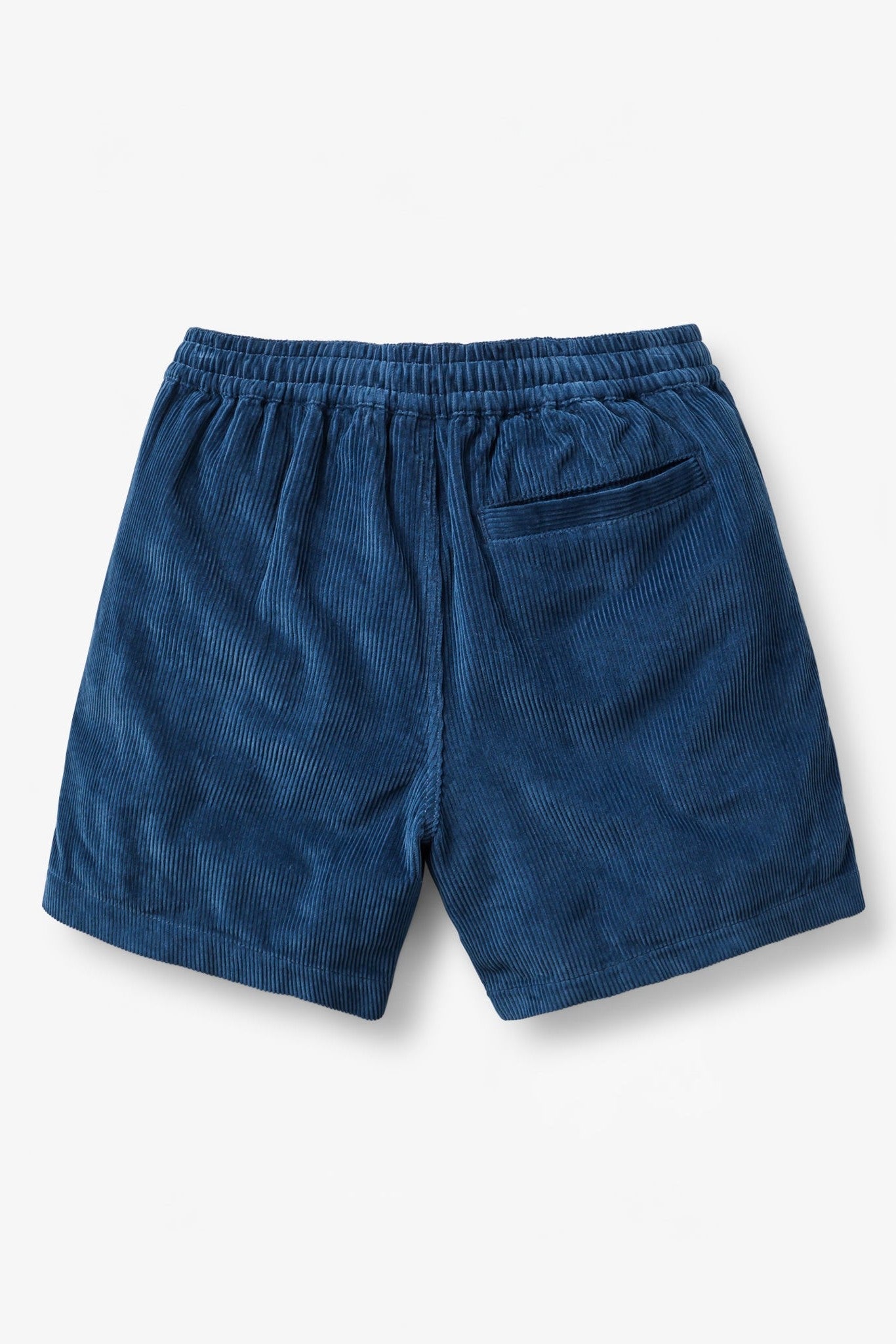 PASSENGER - Avian Organic Cord Short 2.0 - Dark Denim - BACKYARD