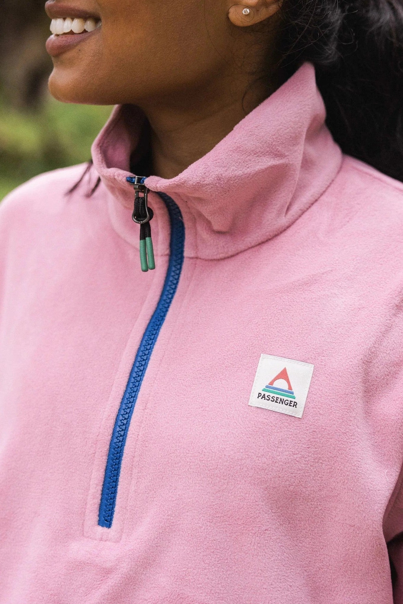 PASSENGER - Ayla Recycled Micro Polartec® Fleece - Pink Haze - BACKYARD