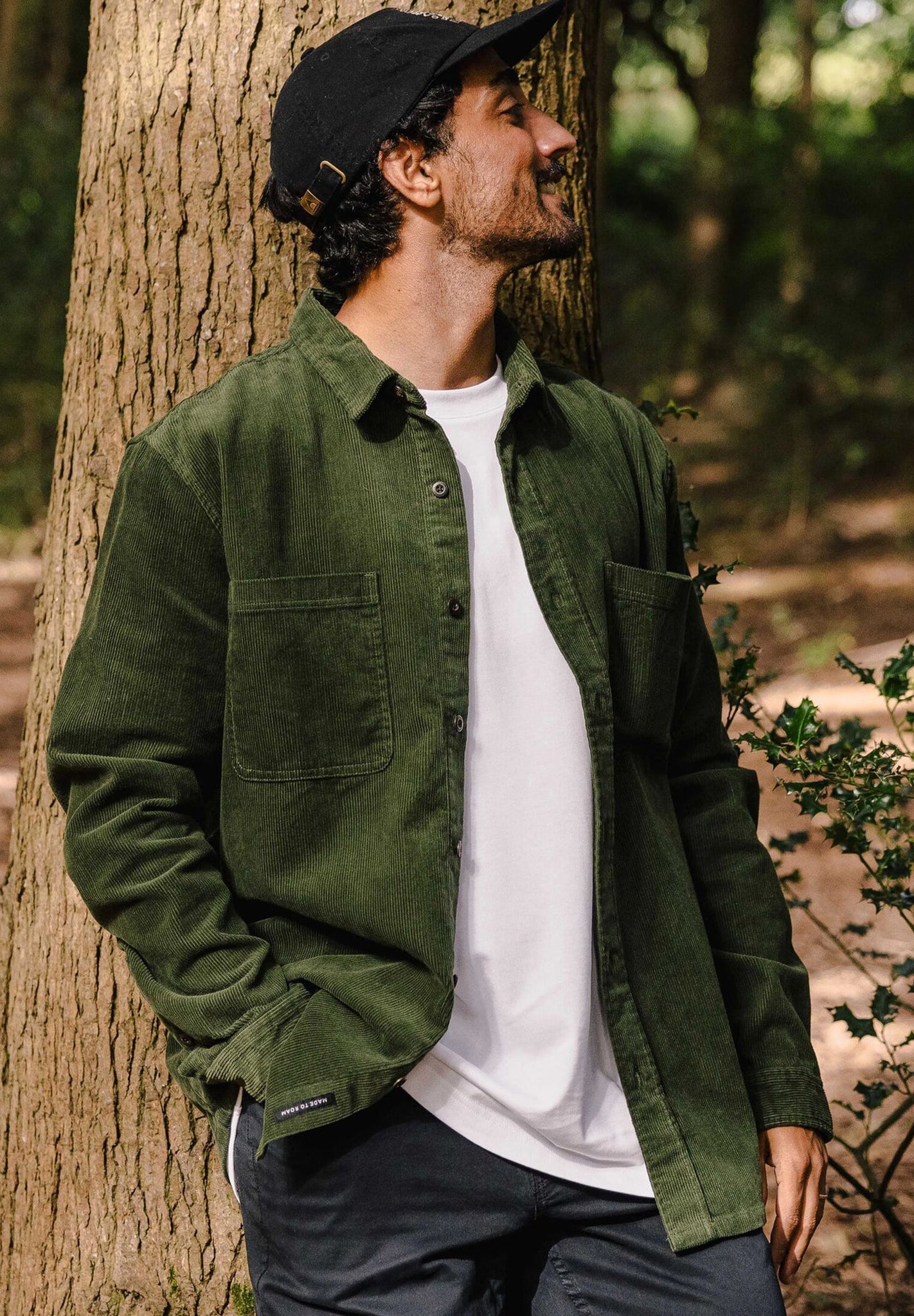 PASSENGER - Backcountry Cord Shirt - Fir Tree - BACKYARD