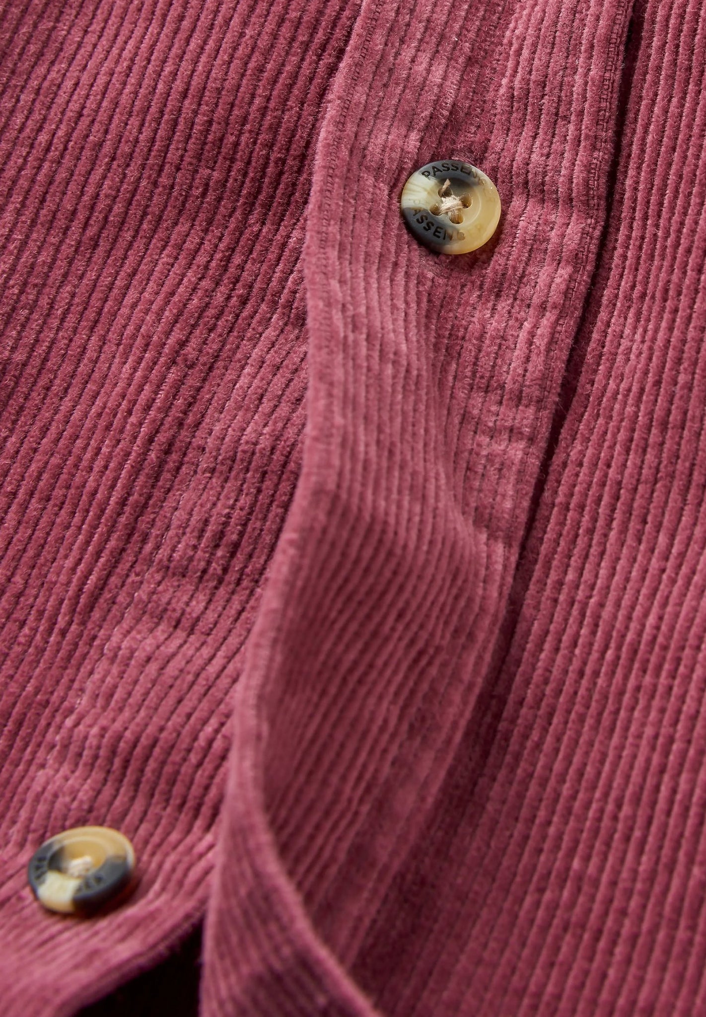 PASSENGER - Backcountry Cord Shirt - Crushed Berry - BACKYARD