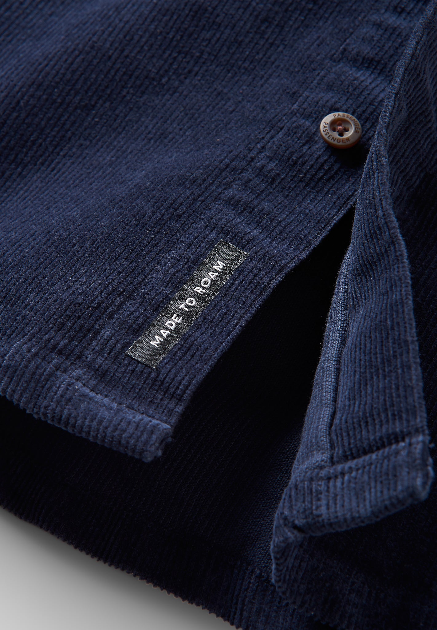 PASSENGER - Backcountry Cord Shirt - Deep Navy - BACKYARD