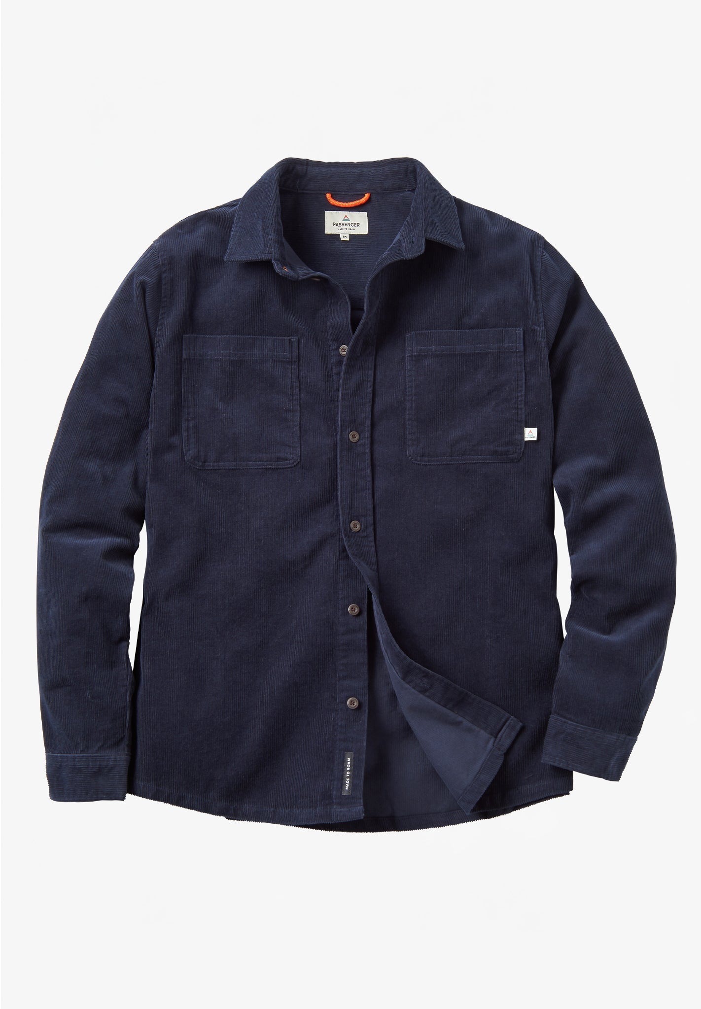 PASSENGER - Backcountry Cord Shirt - Deep Navy - BACKYARD