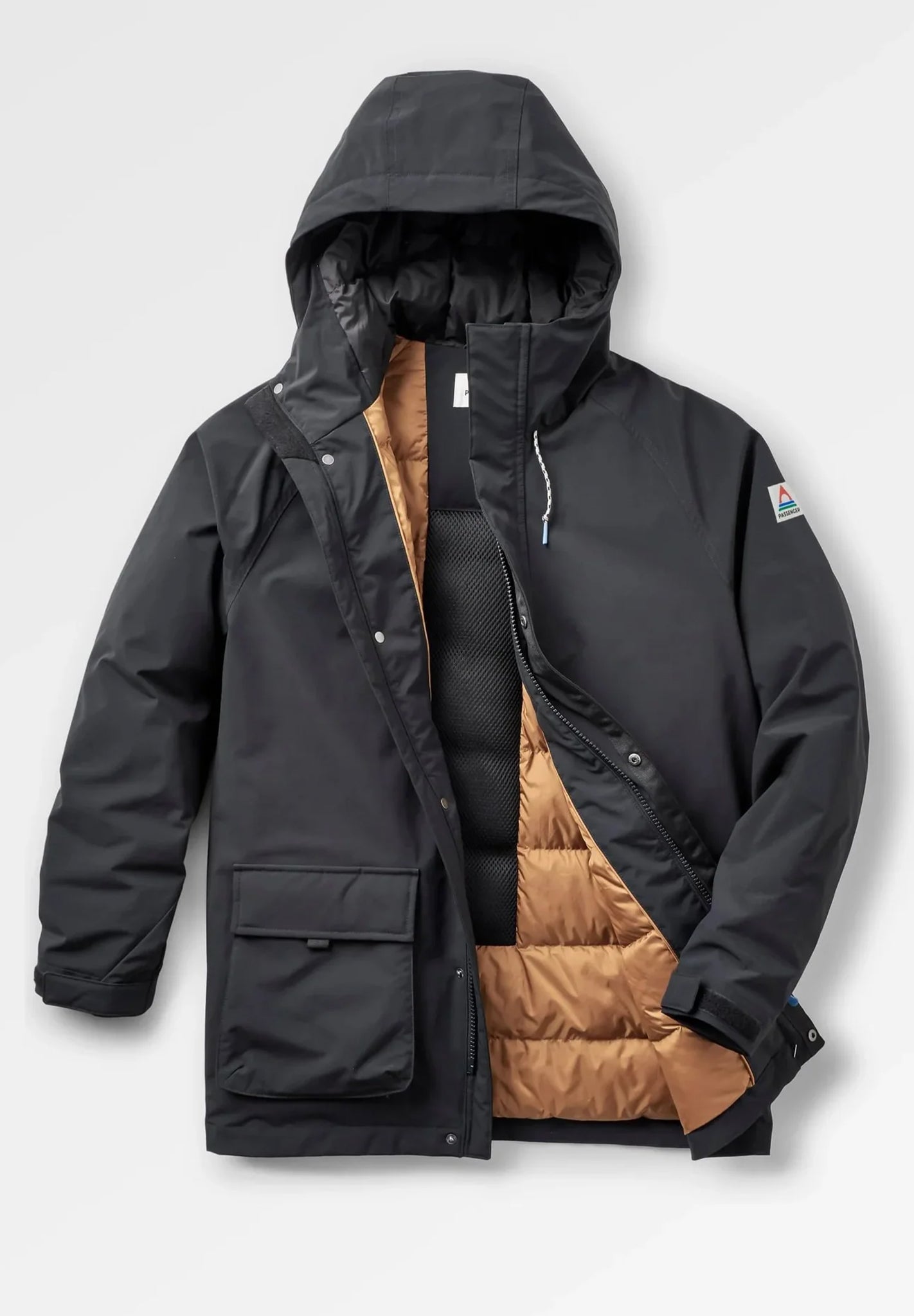 PASSENGER - Baltic Recycled Insulated Parka - Black - BACKYARD