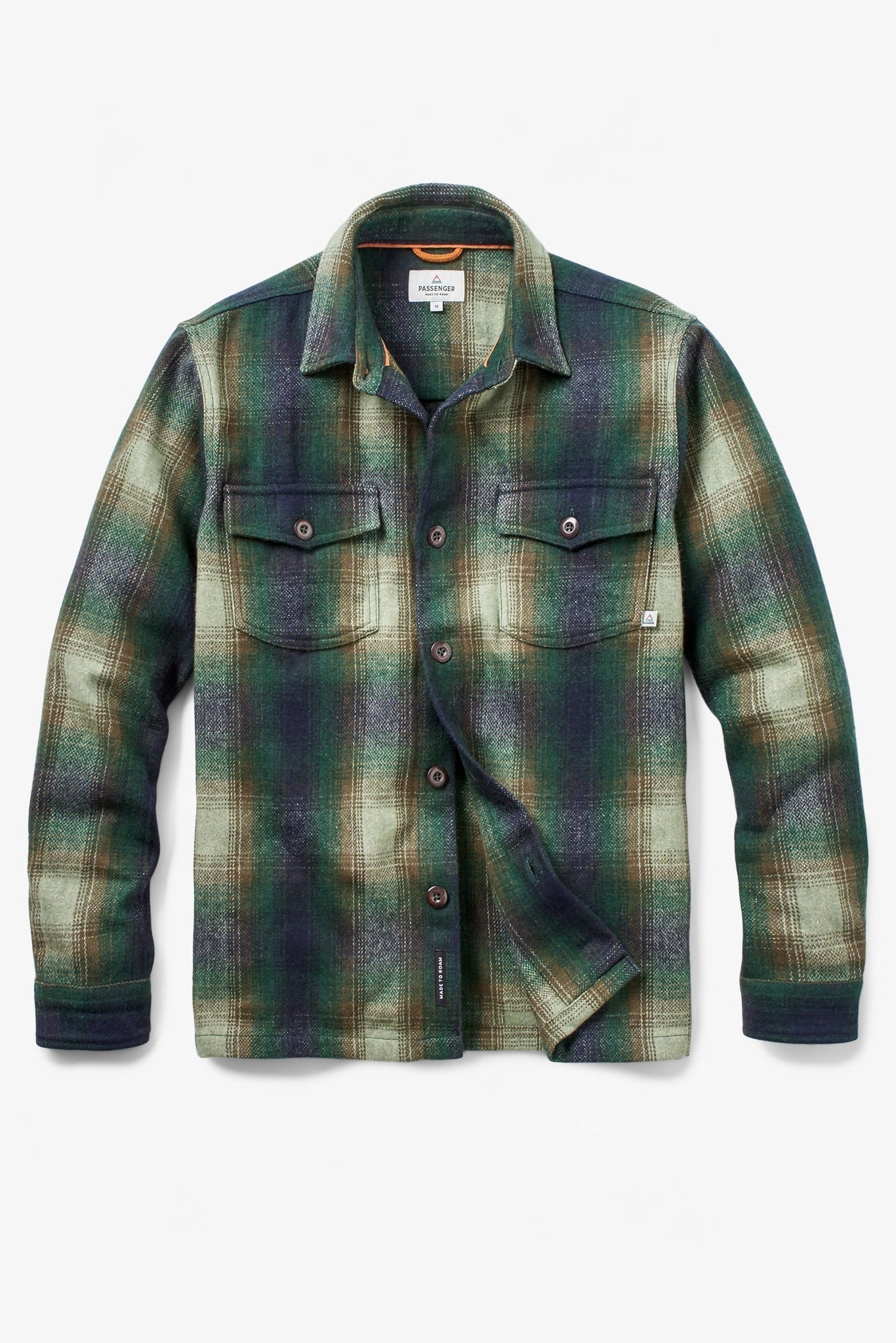 PASSENGER - Barren Overshirt - Khaki - BACKYARD