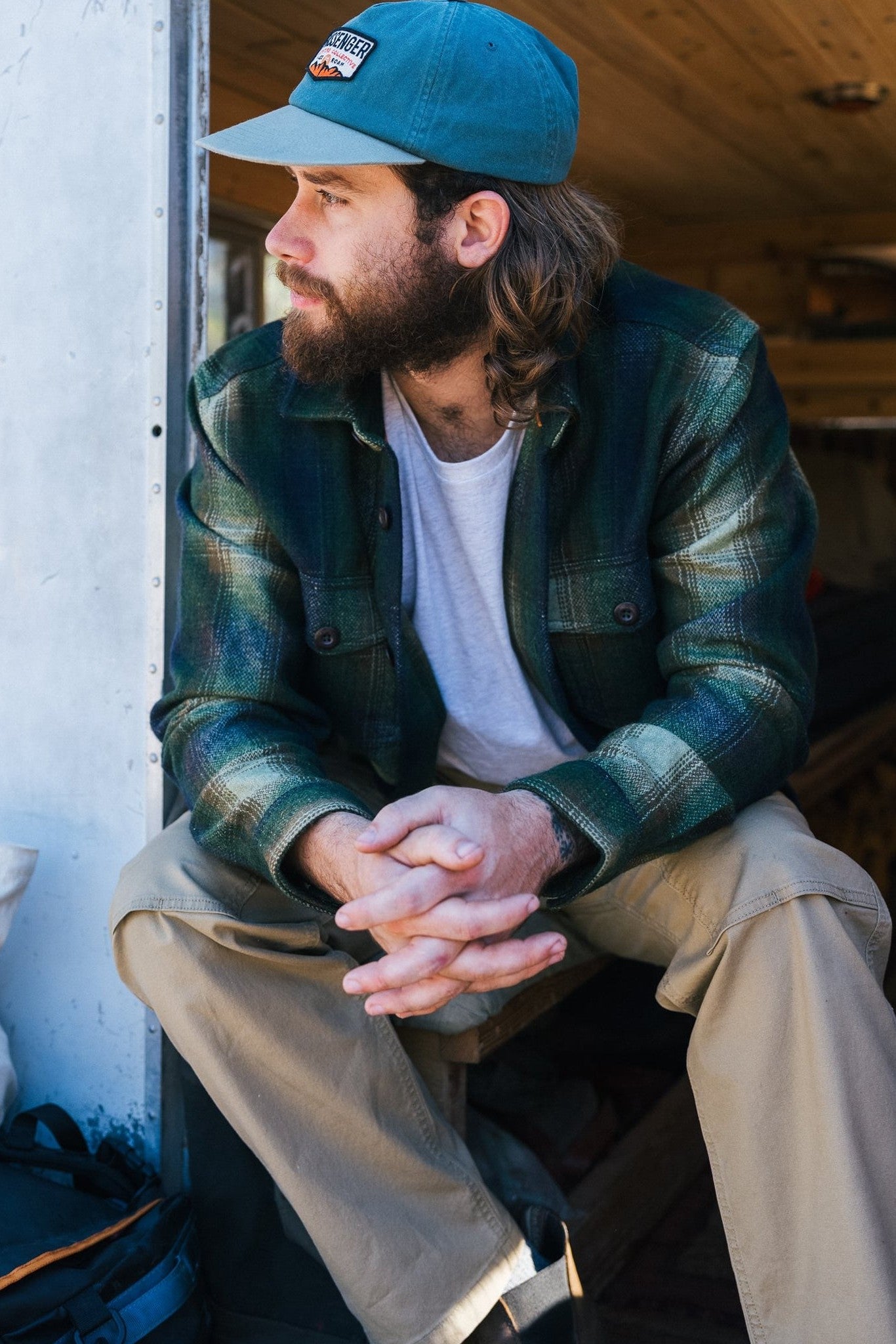 PASSENGER - Barren Overshirt - Khaki - BACKYARD