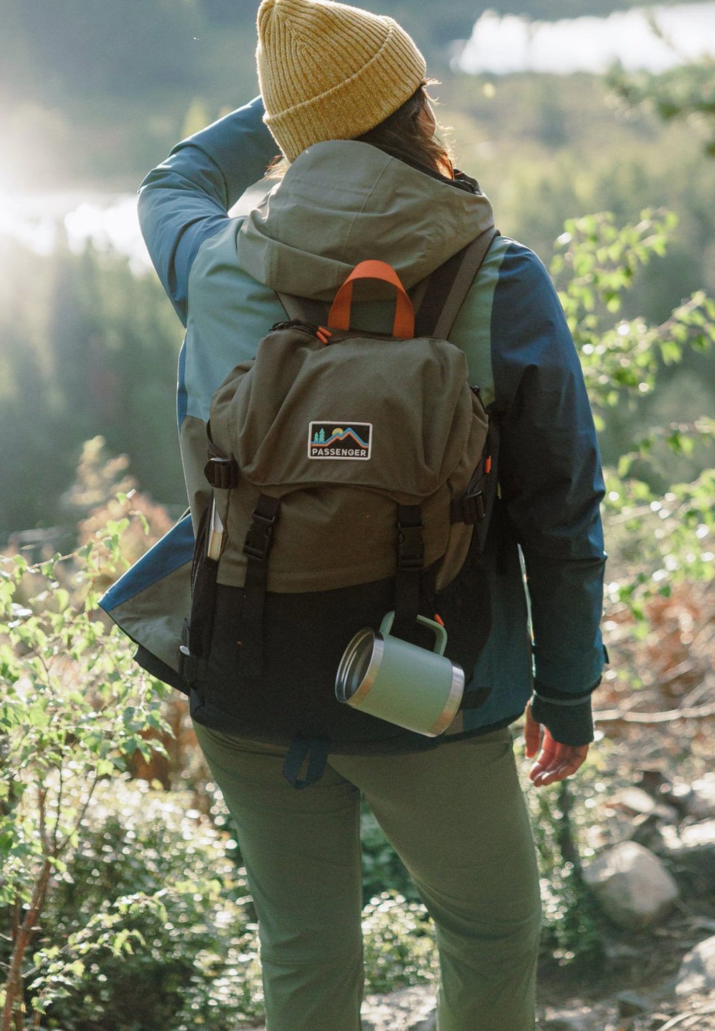 PASSENGER - Boondocker Recycled 26L Backpack - Black Khaki - BACKYARD