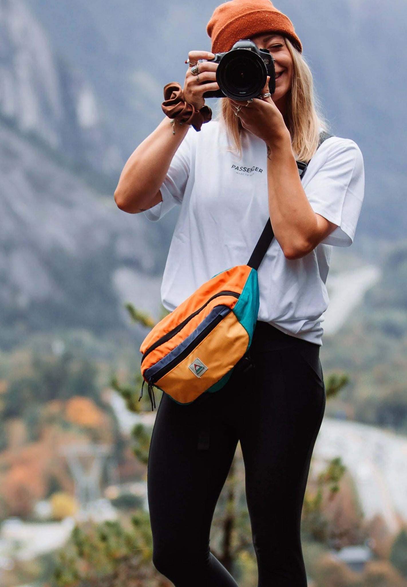 PASSENGER - Boondocker Recycled Hip Pack - Multi Colour - BACKYARD