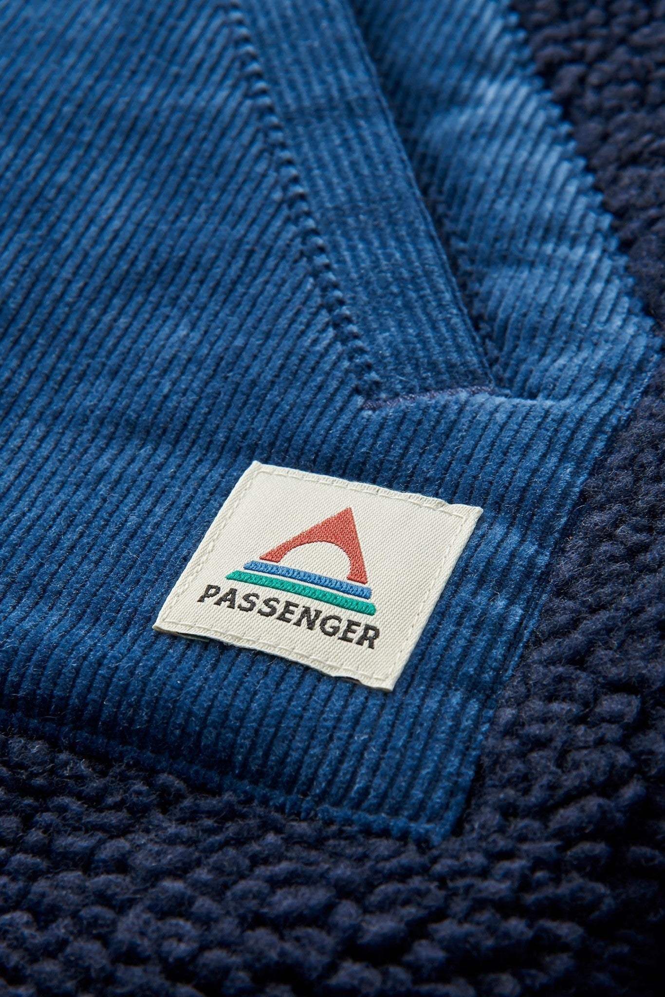 PASSENGER - Clover 2.0 Recycled Sherpa Fleece - Deep Navy - BACKYARD