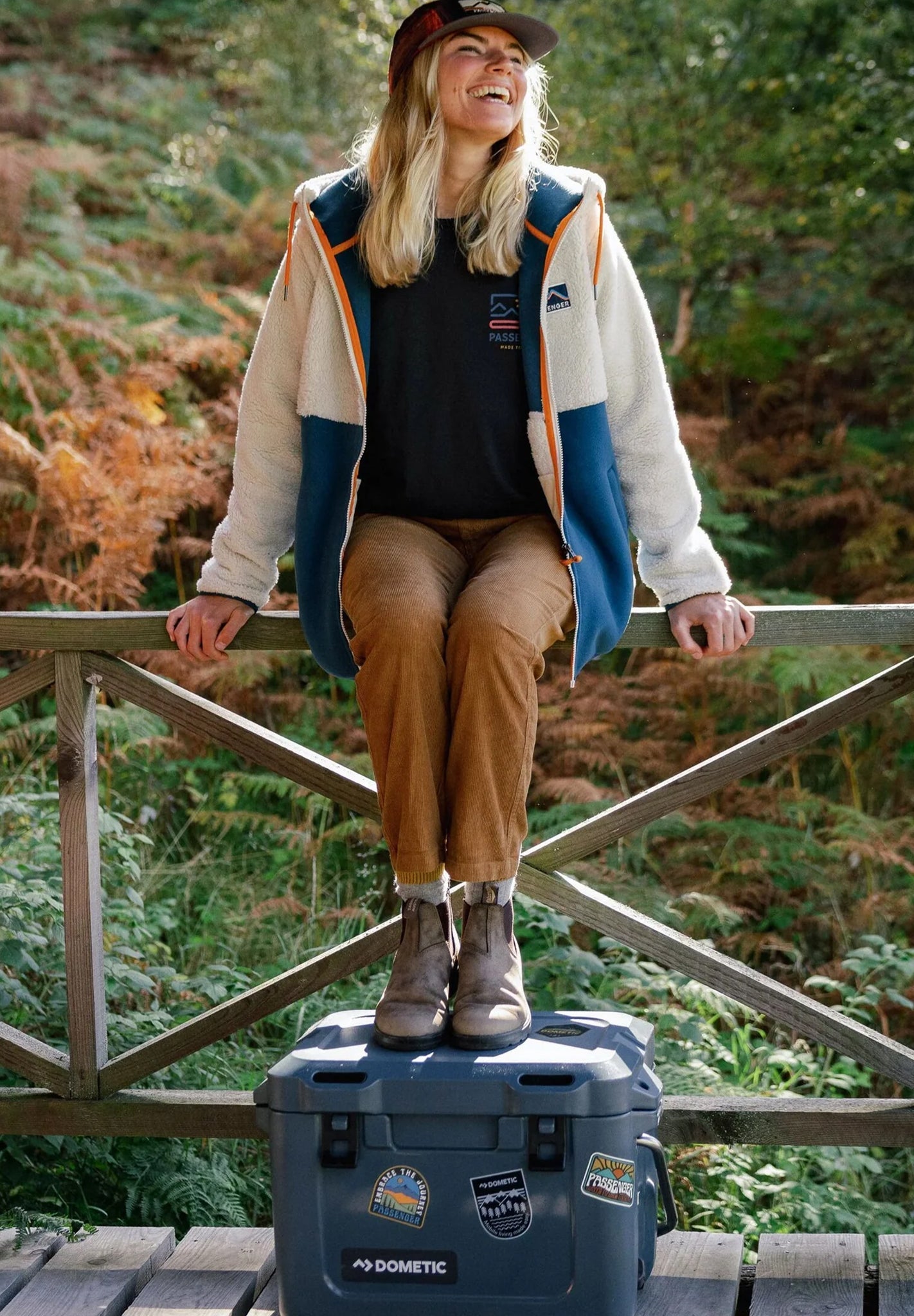 PASSENGER - Compass Recycled Corduroy Trouser - Coconut - BACKYARD