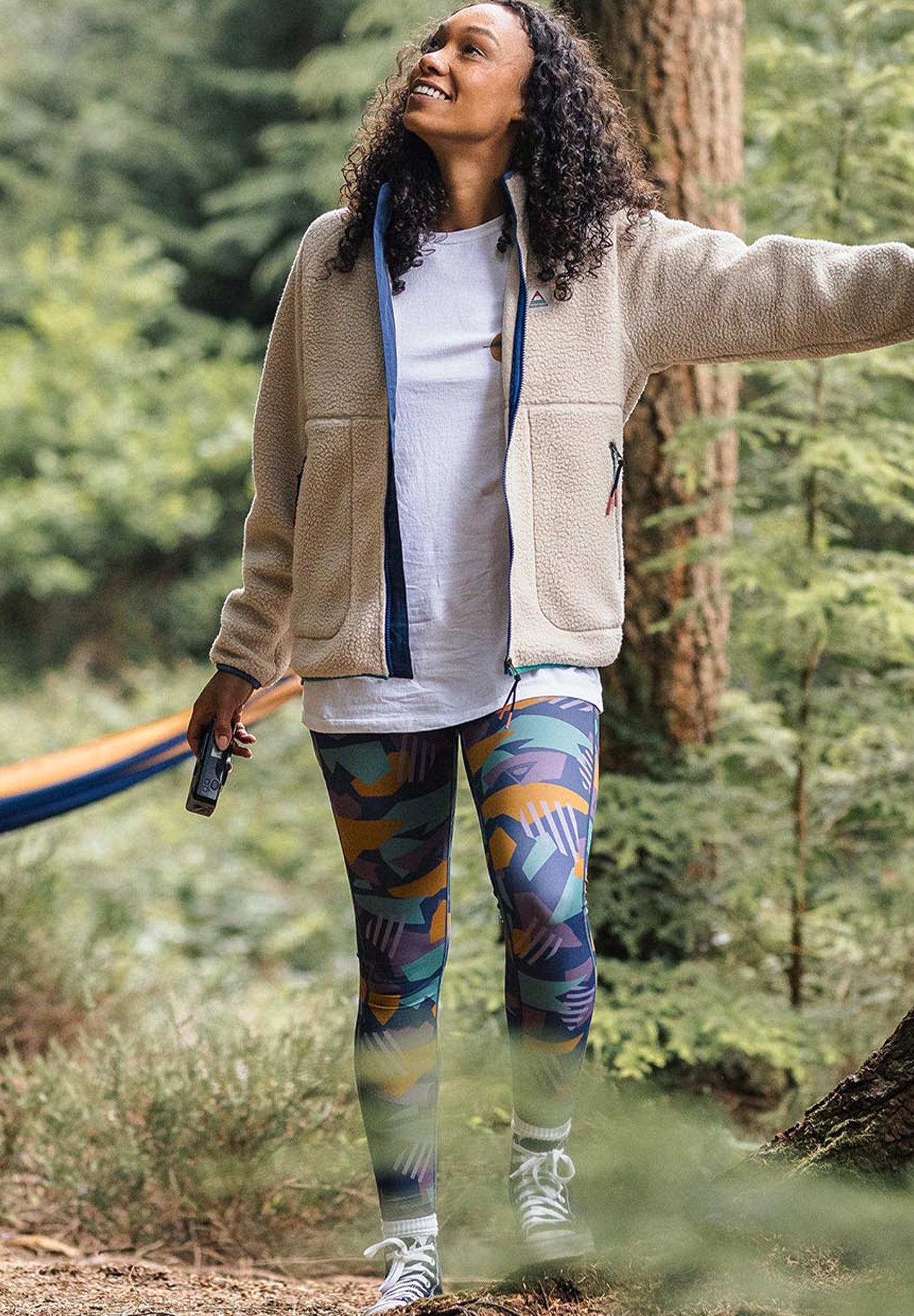 PASSENGER - Fairbanks 2.0 Full Zip Recycled Sherpa Fleece - Oatmeal - BACKYARD