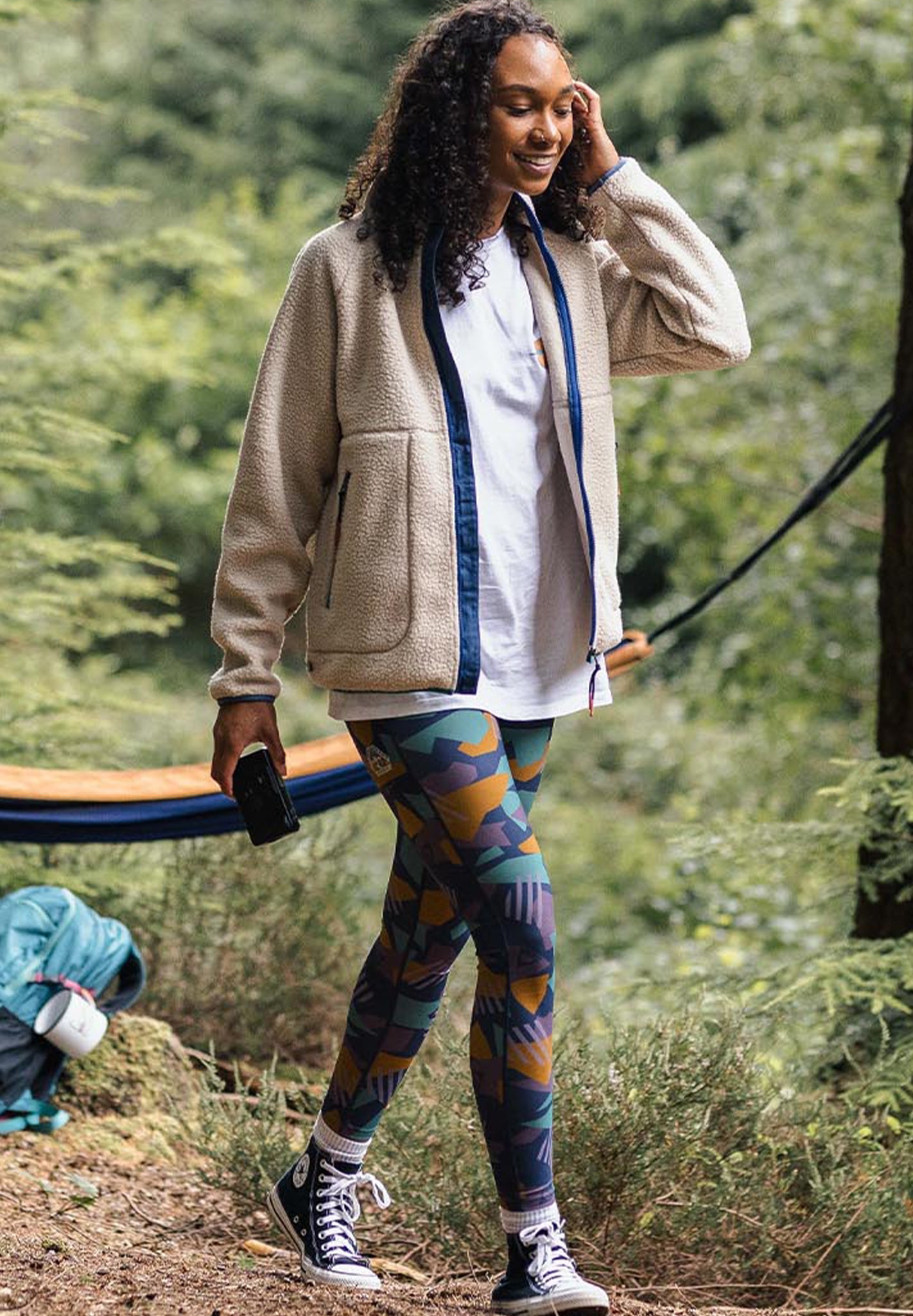 PASSENGER - Fairbanks 2.0 Full Zip Recycled Sherpa Fleece - Oatmeal - BACKYARD