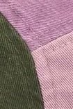 PASSENGER - Fixie Organic 5 Panel Cap 2.0 - Grape Multi - BACKYARD