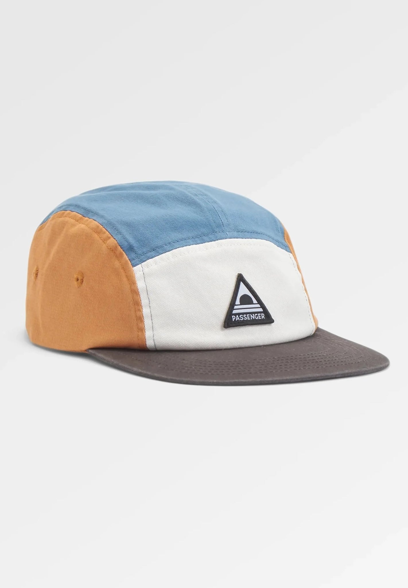 PASSENGER - Fixie Recycled 5 Panel Cap - Spruce Yellow Multi - BACKYARD