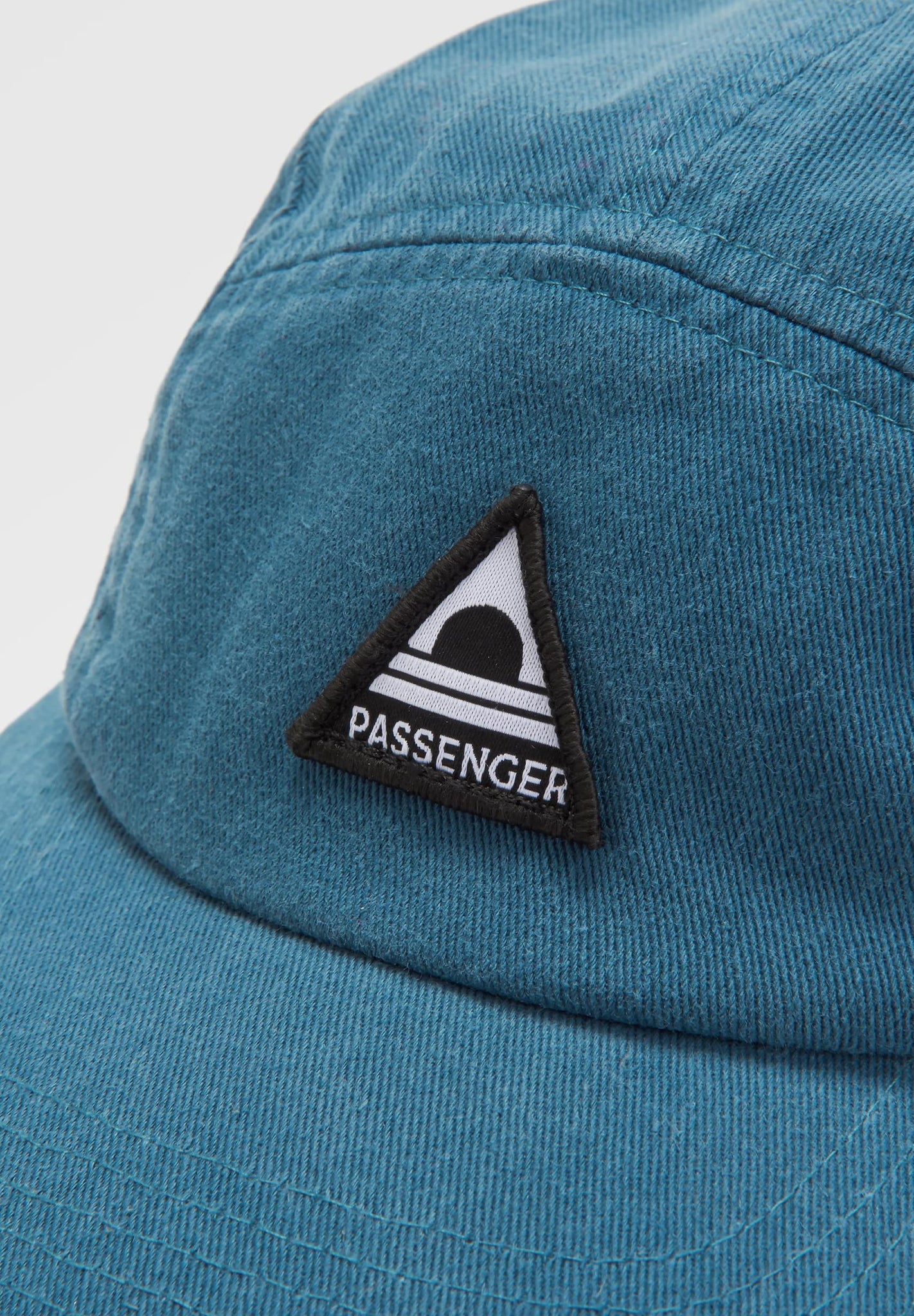 PASSENGER - Fixie Recycled 5 Panel Cap - Tidal Blue - BACKYARD