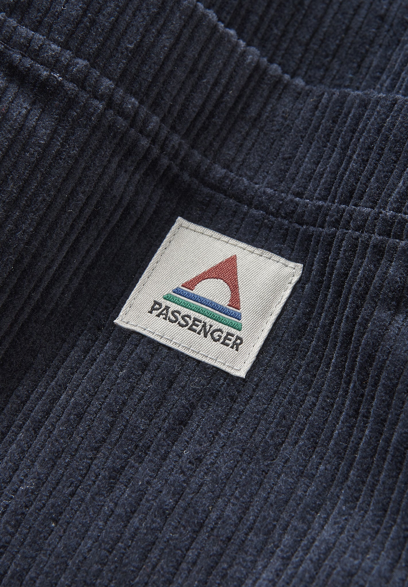 PASSENGER - Flint Corduroy Overshirt - Deep Navy - BACKYARD