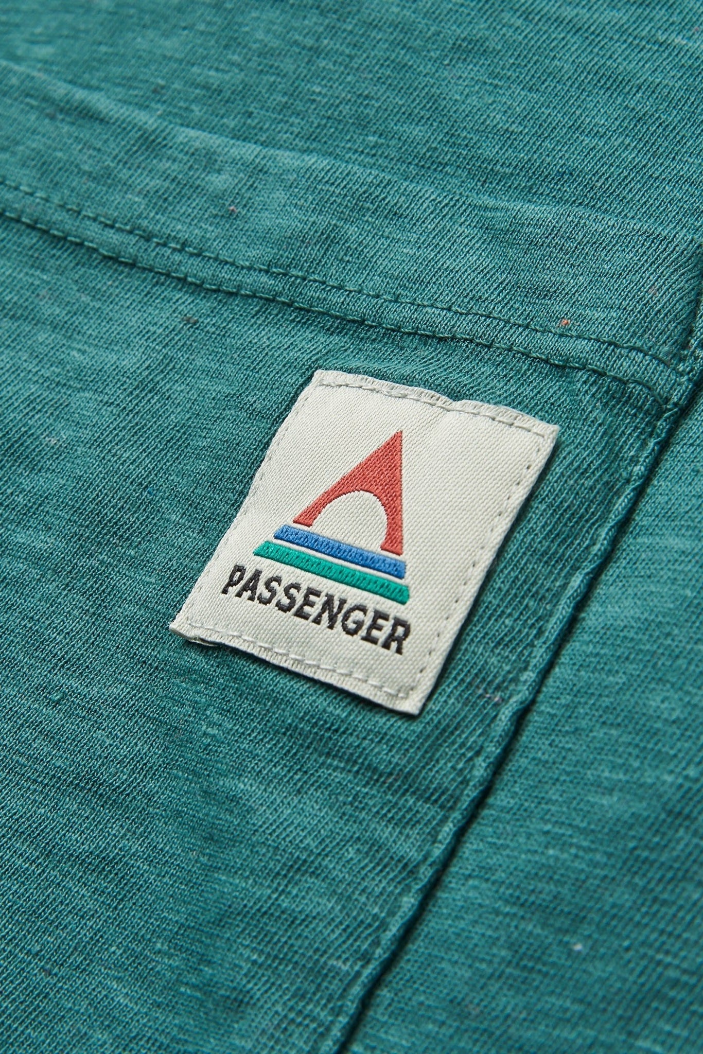 PASSENGER - Heritage Recycled Relaxed Fit T-Shirt - Deep Ocean Marl - BACKYARD