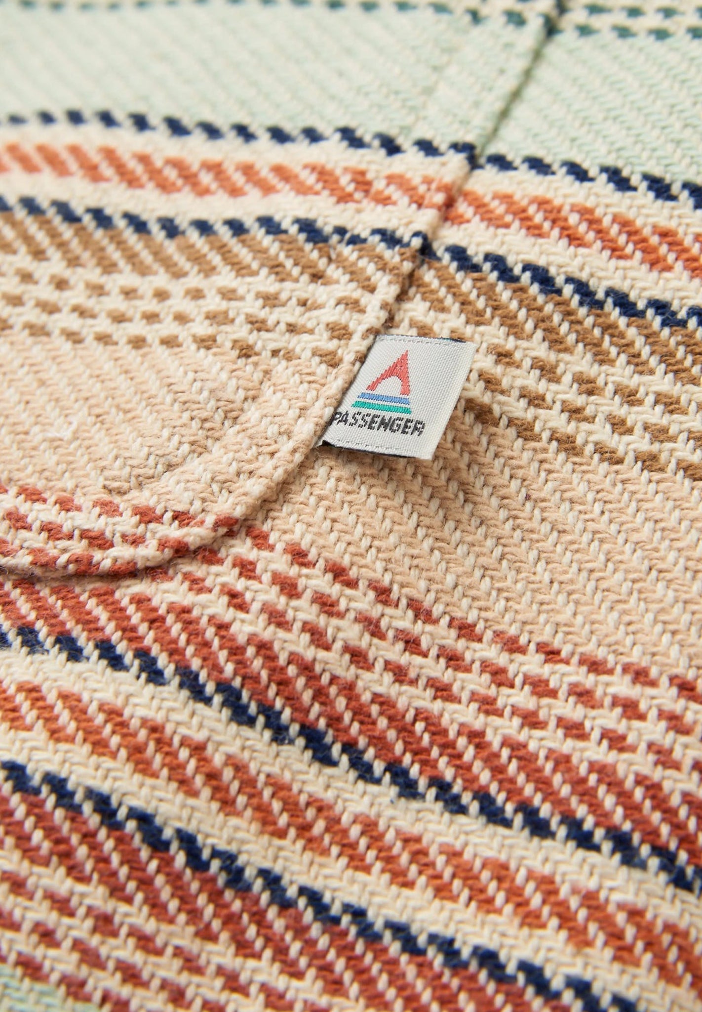 PASSENGER - Island Heavy Twill Shirt - Birch Beach Stripe - BACKYARD