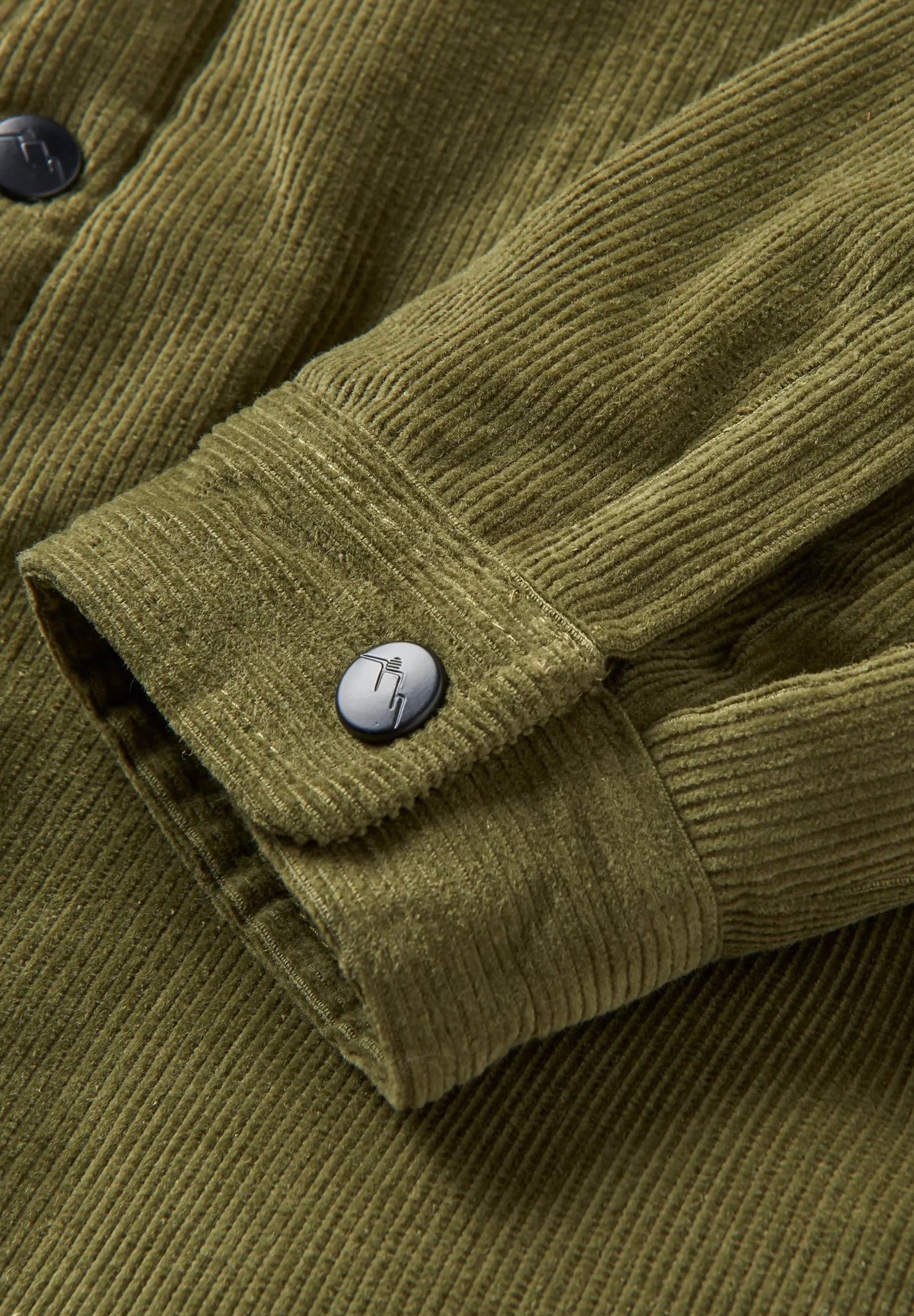 PASSENGER - Kodiak 2.0 Sherpa Lined Cord Overshirt - Khaki - BACKYARD
