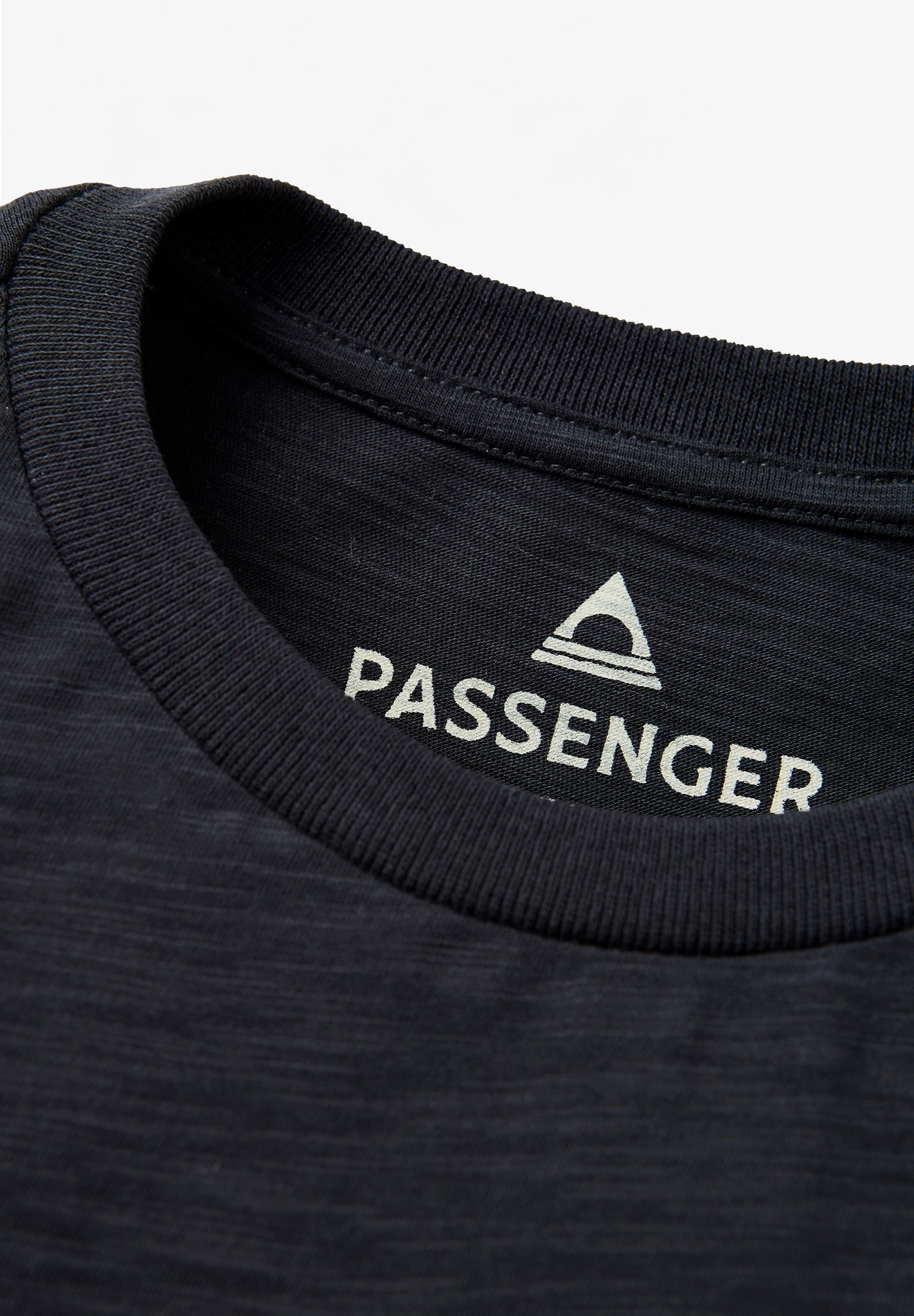 PASSENGER - Laidback Recycled Cotton T-Shirt - Black - BACKYARD