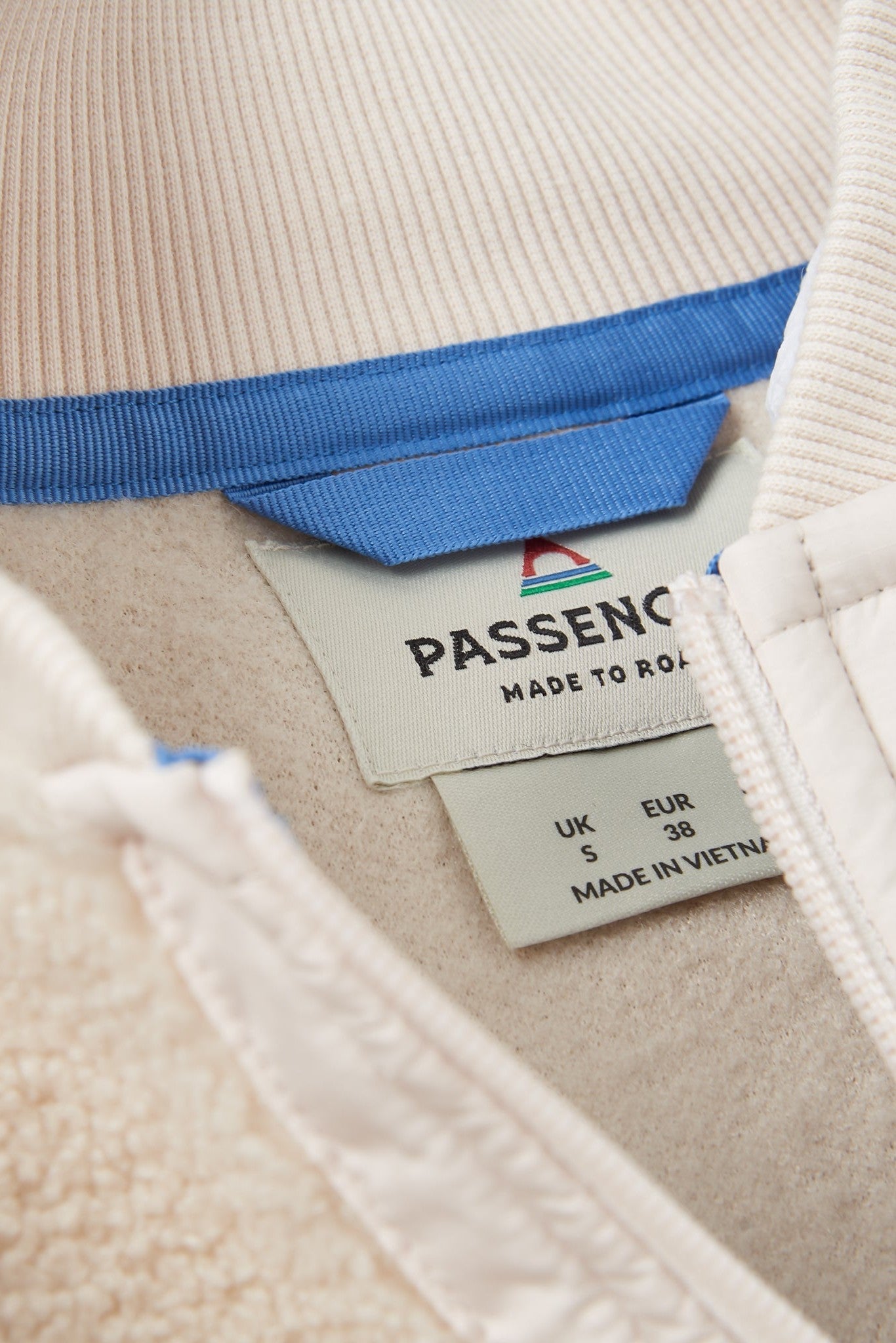 PASSENGER - Lucia Recycled Sherpa Fleece - Vintage White - BACKYARD
