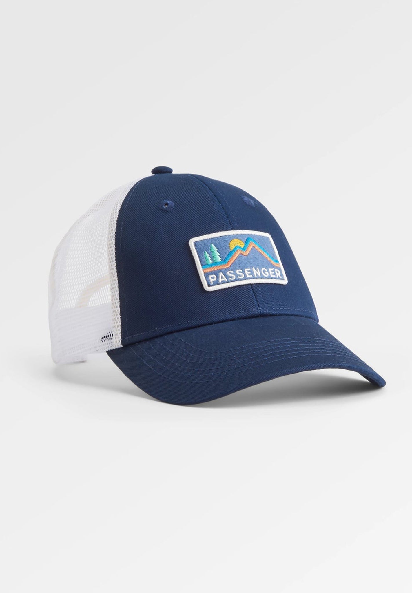 PASSENGER - Made To Roam Mesh Snapback Cap - Rich Navy - BACKYARD