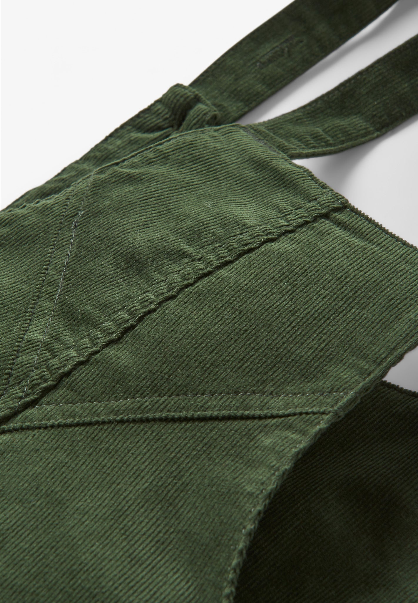 PASSENGER - Meadows 2.0 Organic Cotton Corduroy Dungarees - Fir Tree - BACKYARD