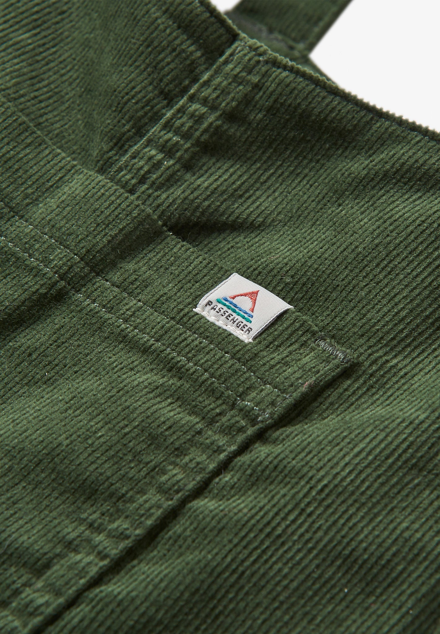 PASSENGER - Meadows 2.0 Organic Cotton Corduroy Dungarees - Fir Tree - BACKYARD