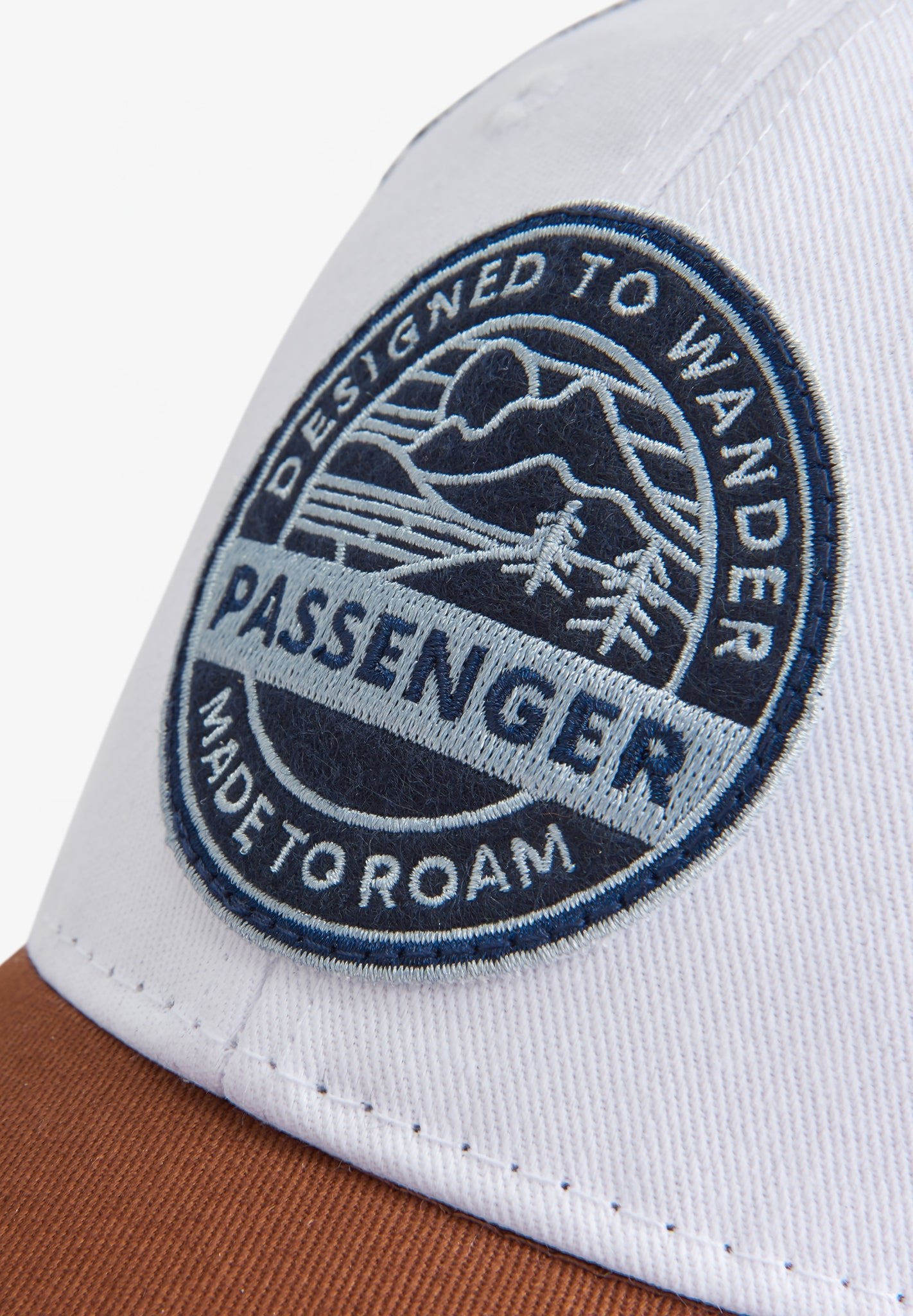 PASSENGER - Odyssey Mesh Snapback Cap - Rich Navy Rubber - BACKYARD