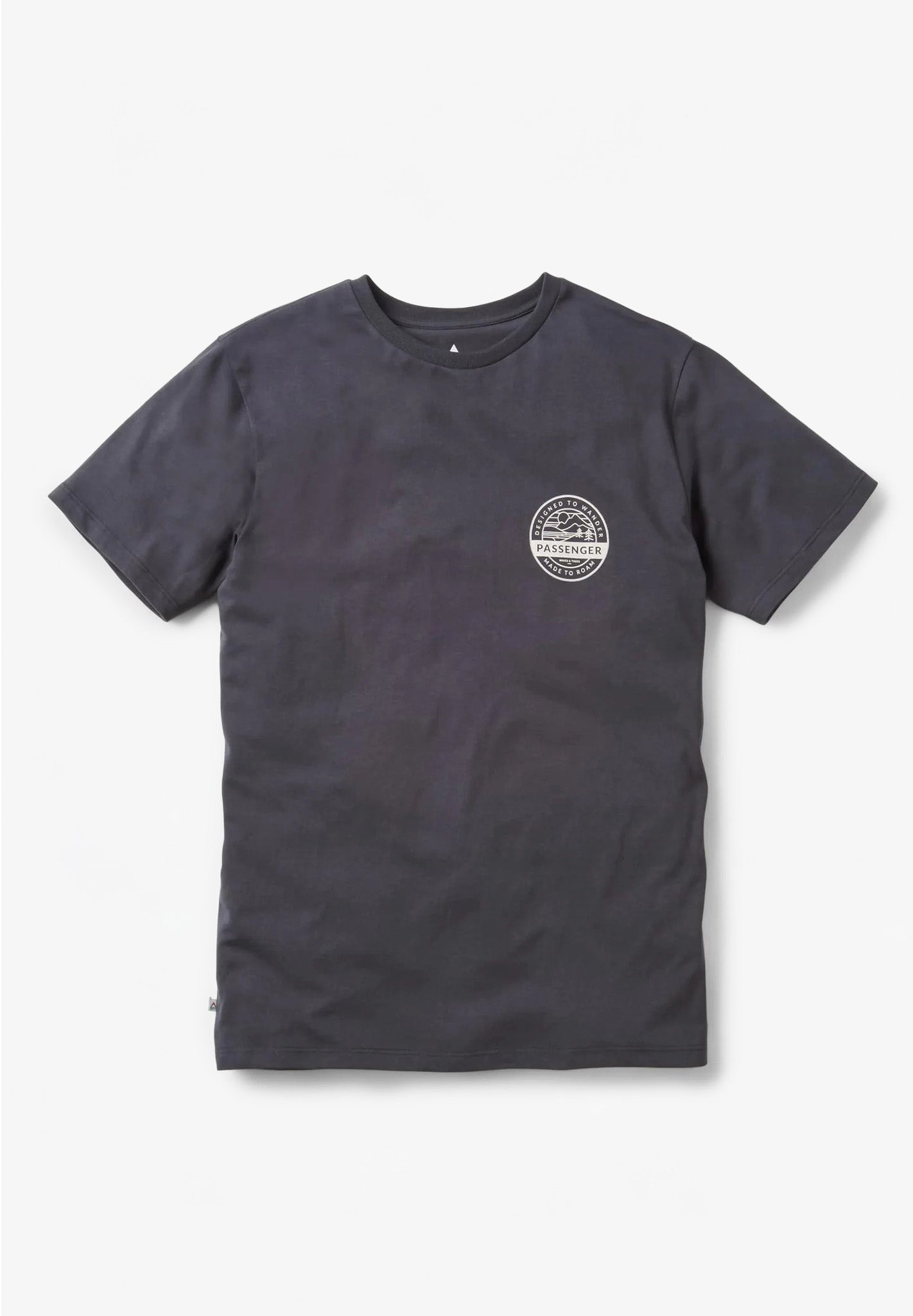 PASSENGER - Odyssey Recycled Cotton T-Shirt - Black - BACKYARD