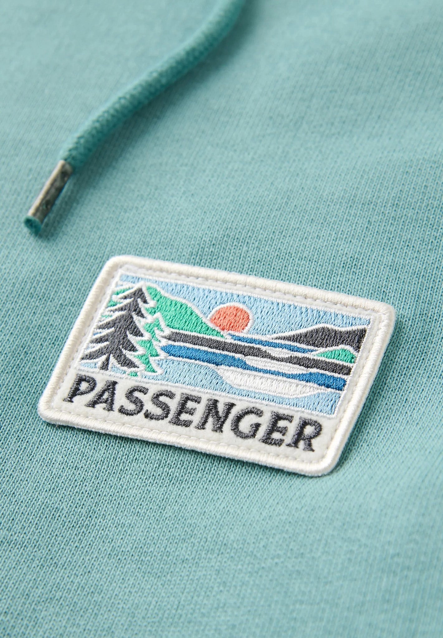 PASSENGER - Roamer Patch Hoodie - Arctic - BACKYARD