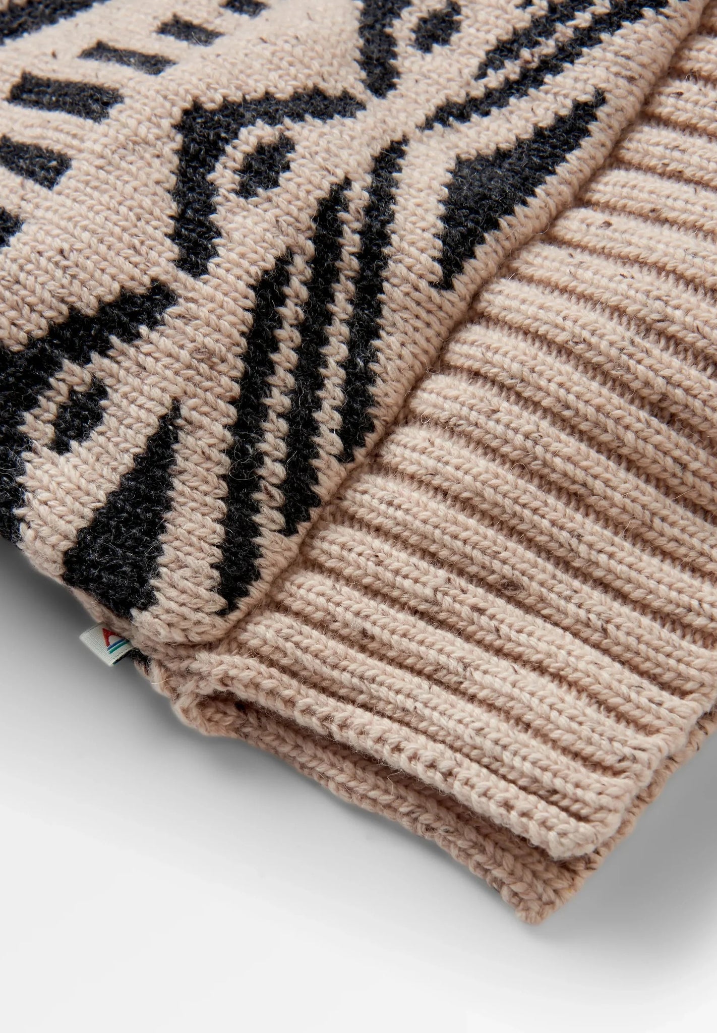 PASSENGER - Snoozle Recycled Knitted Hooded Cardigan - Oatmeal - BACKYARD