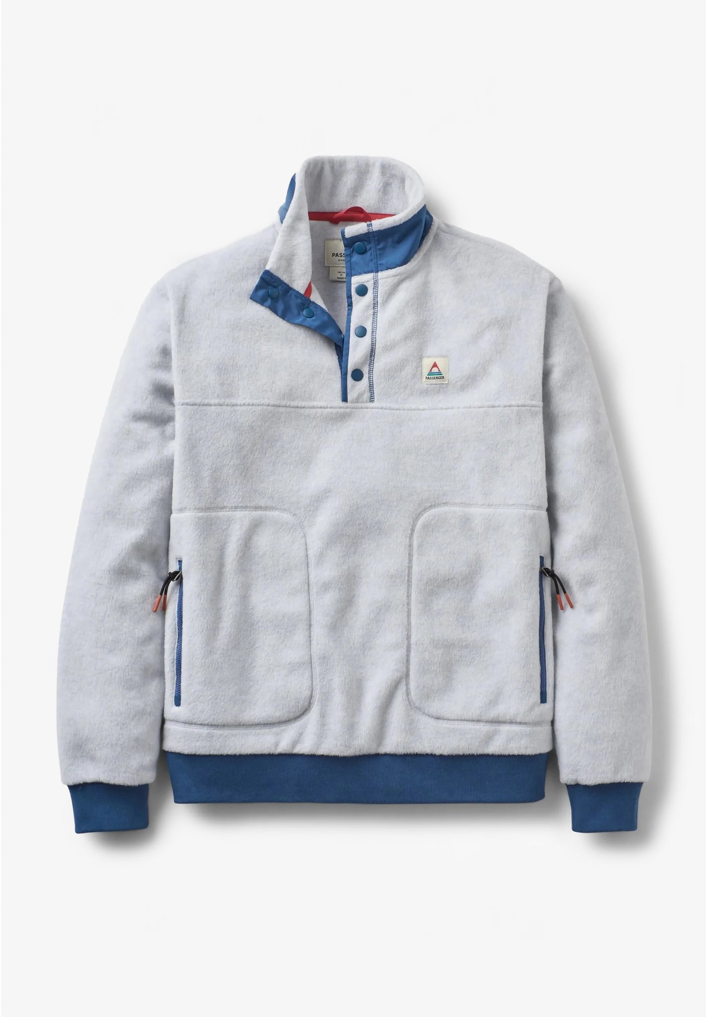 PASSENGER - Take It Easy Polar Fleece - Grey Marl - BACKYARD