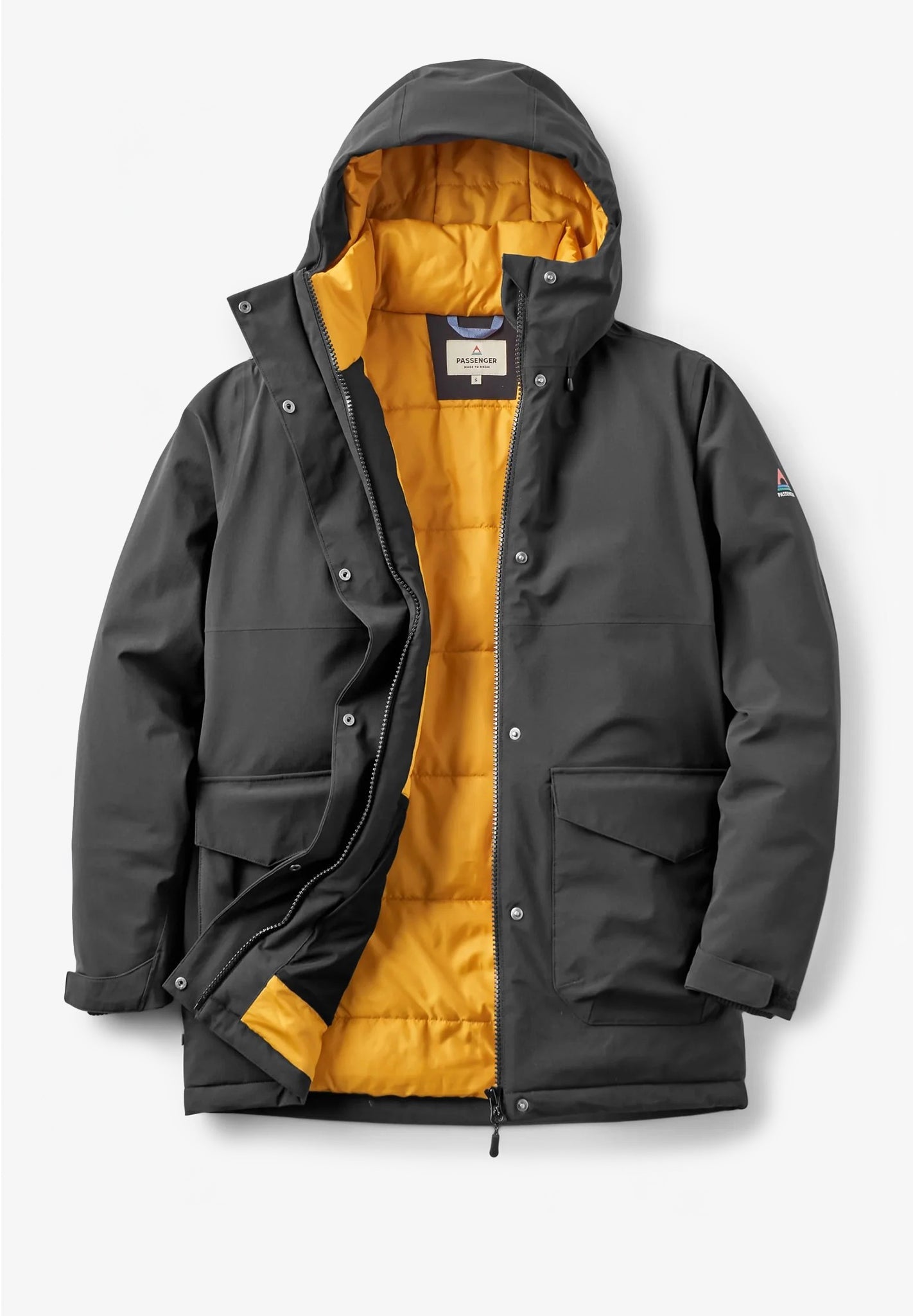PASSENGER - Telluride Recycled Waterproof Parka - Black - BACKYARD