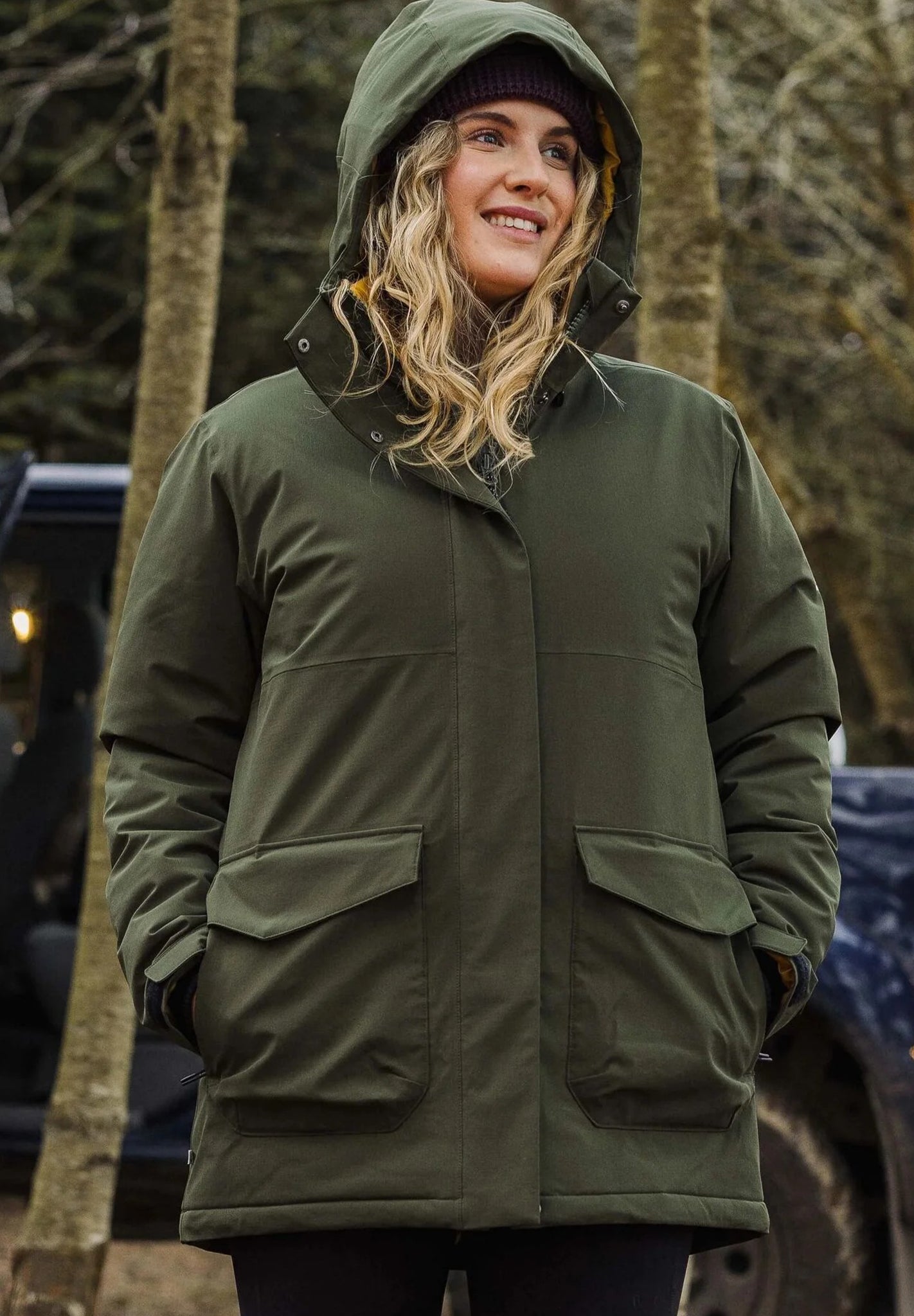 PASSENGER - Telluride Recycled Waterproof Parka - Fir Tree - BACKYARD