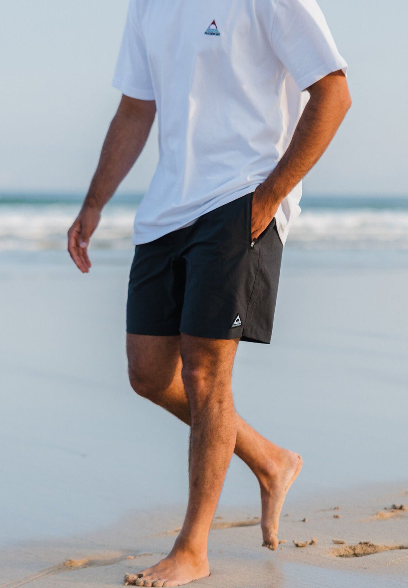 PASSENGER - Traveller Organic All Purpose Short - Black - BACKYARD