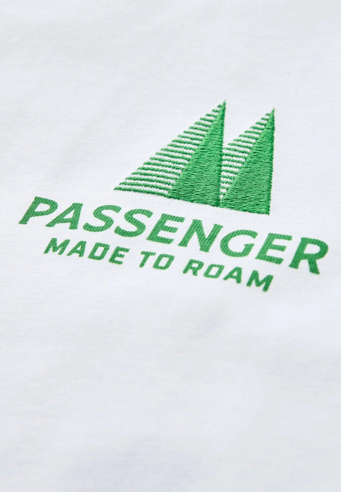 PASSENGER - Trees Organic Cotton T-Shirt - White - BACKYARD
