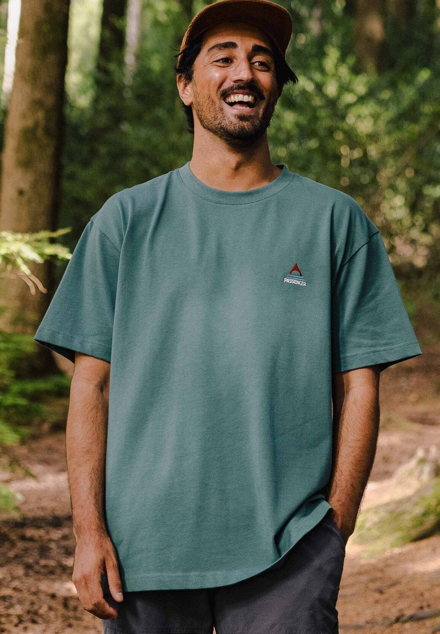 PASSENGER - Vita Organic Relaxed Fit T-Shirt - Deep Ocean - BACKYARD