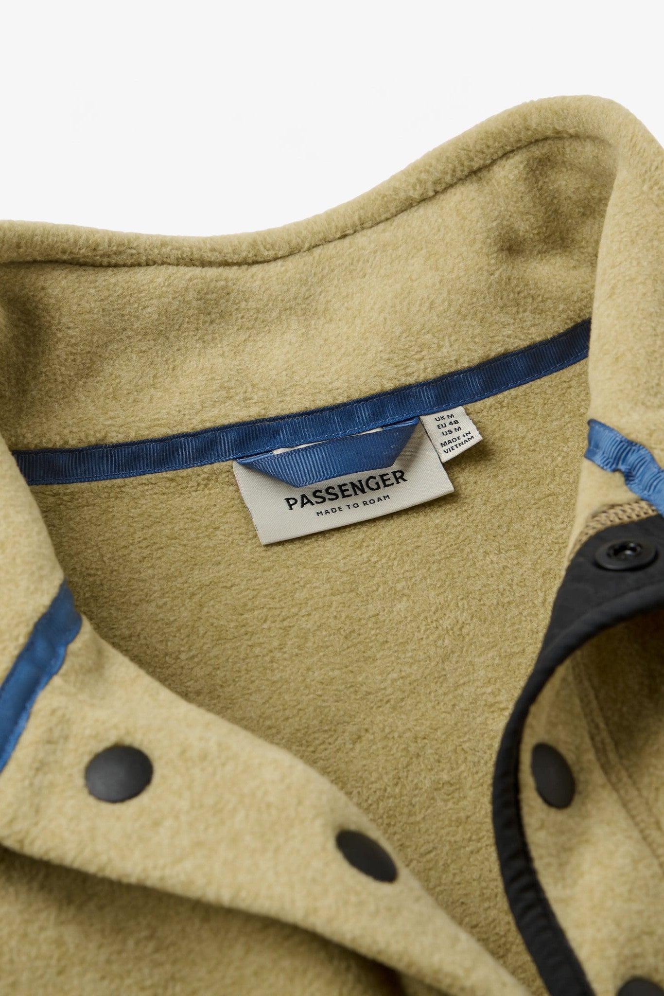 PASSENGER - Woodlander Polar Fleece - Warm Beige Marl Charcoal - BACKYARD