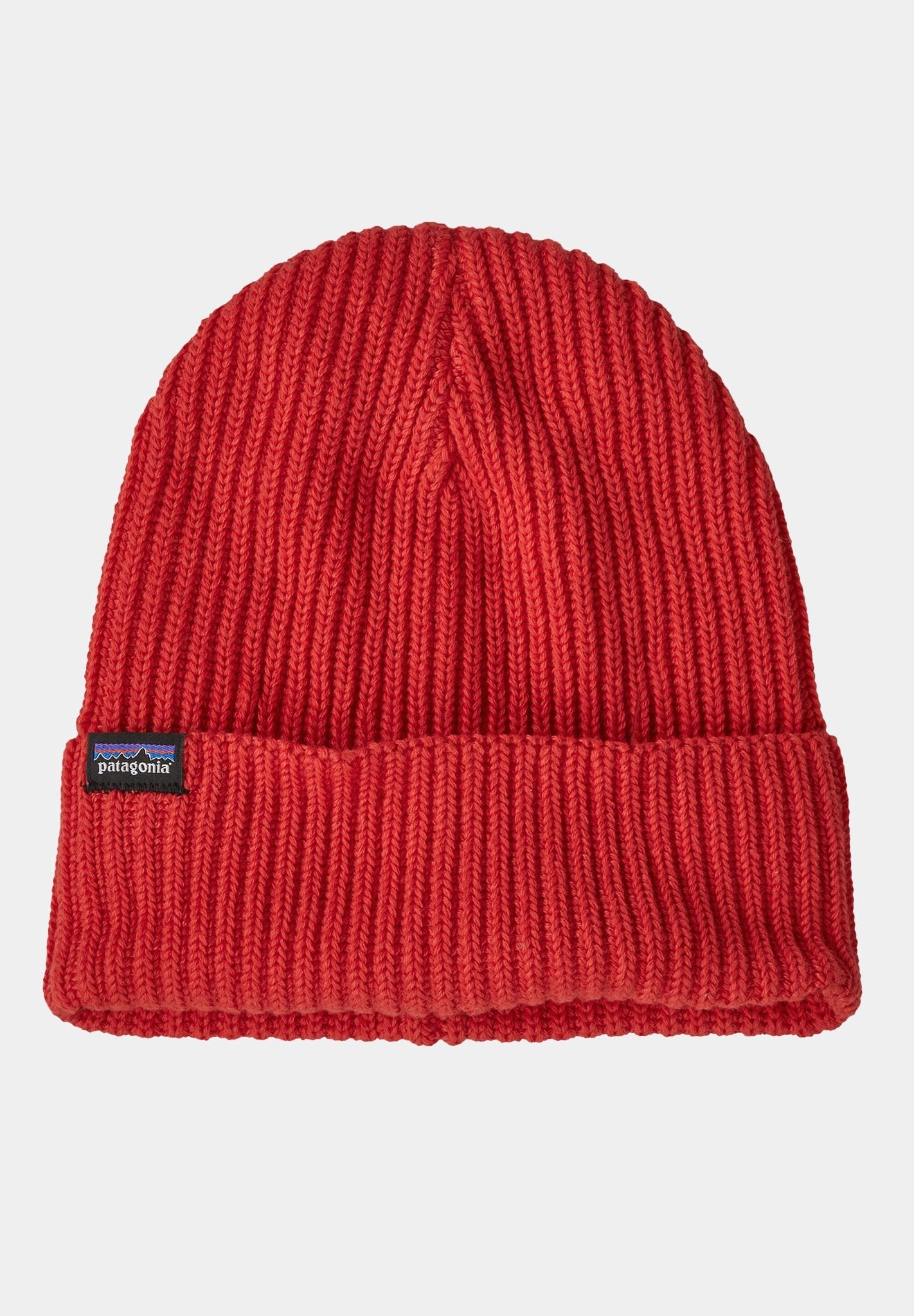 PATAGONIA - Fishermans Rolled Beanie - Madder Red - BACKYARD