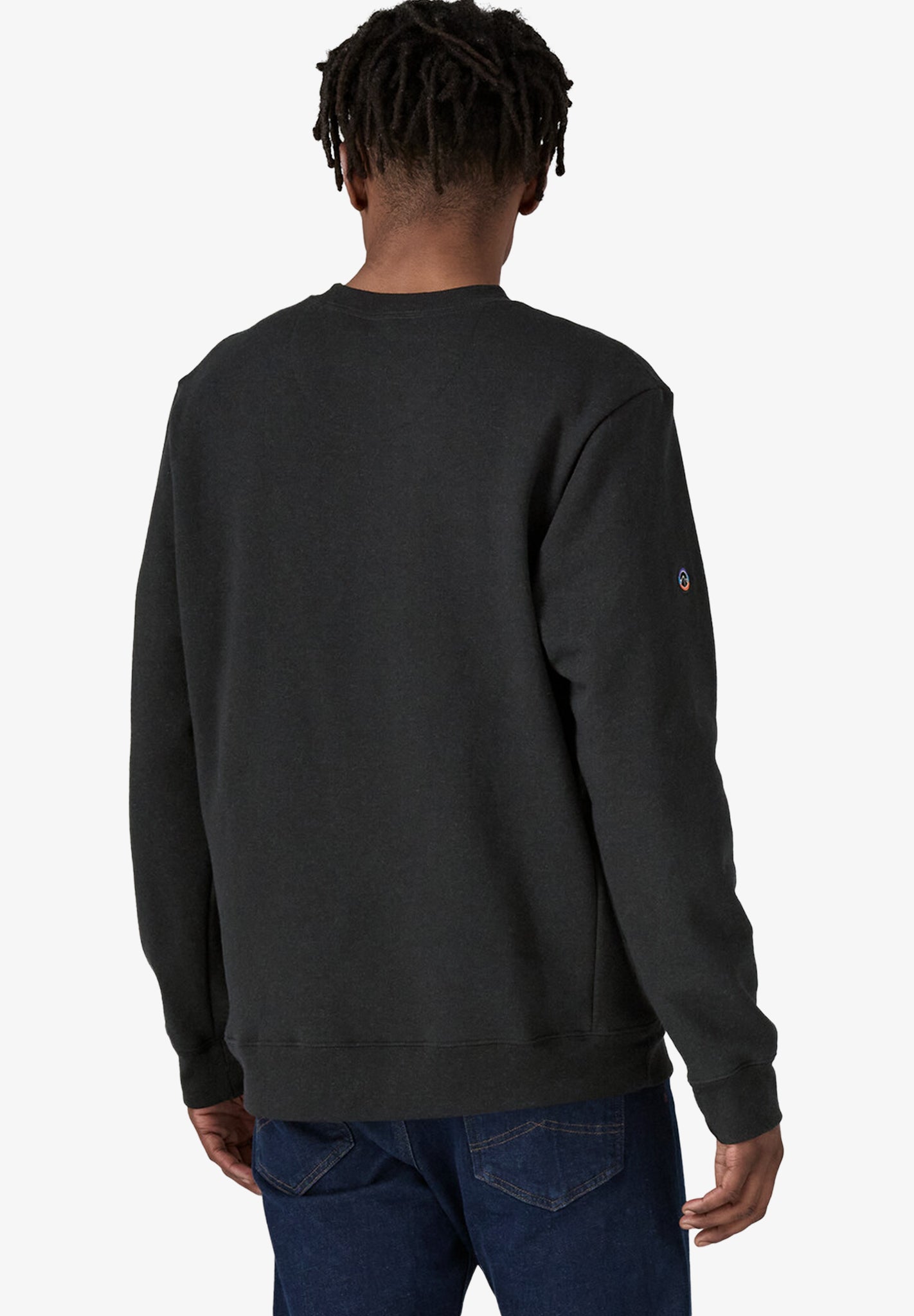 PATAGONIA - Fitz Roy Icon Uprisal Crew Sweatshirt - Gravel Heather - BACKYARD