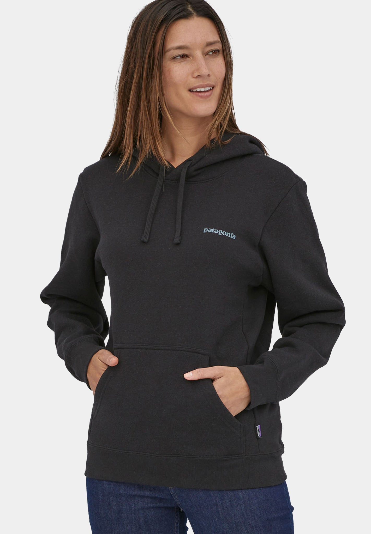 PATAGONIA - Fitz Roy Icon Uprisal Hoody - Ink Black - BACKYARD