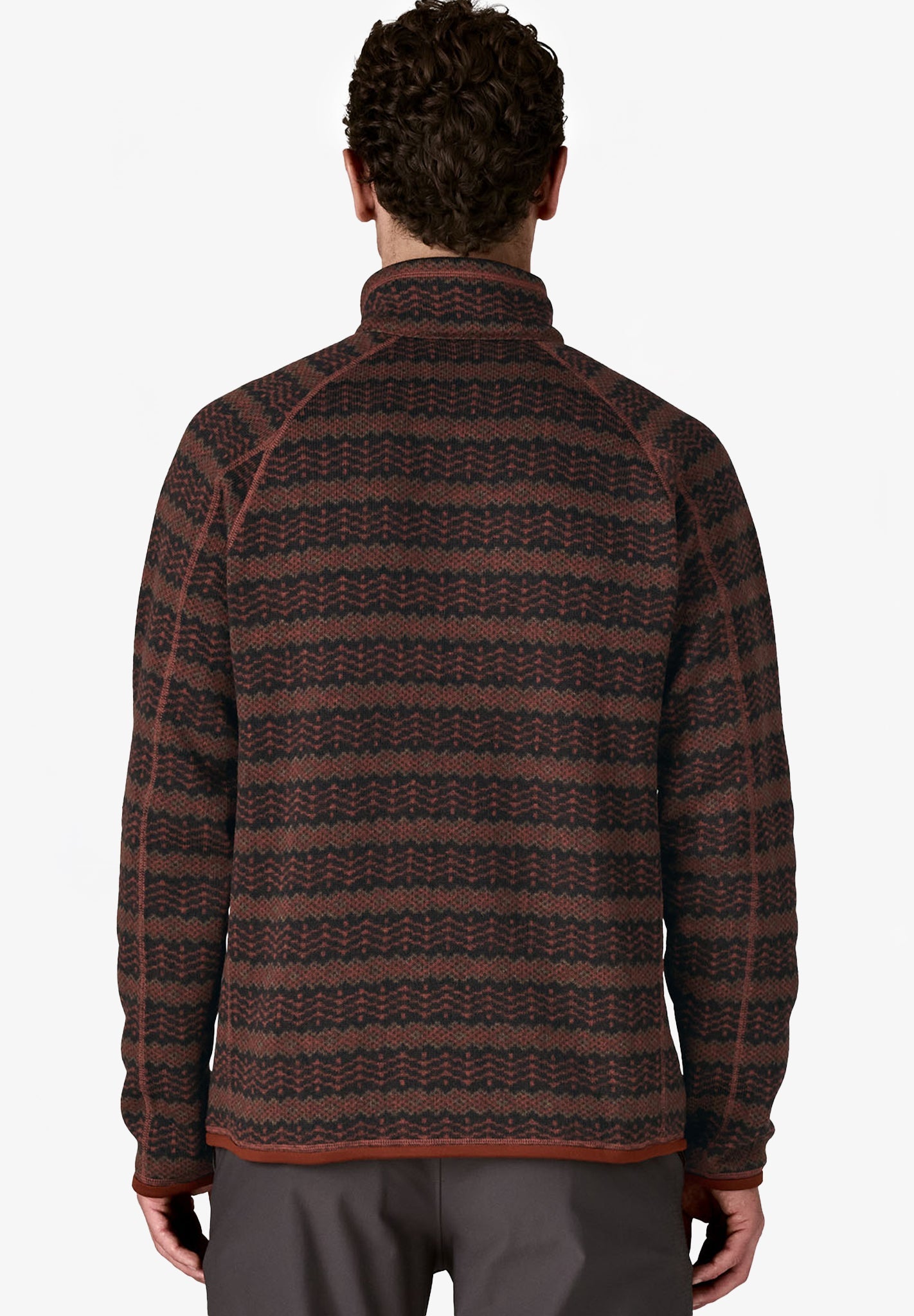 PATAGONIA - Men's Better Sweater 1/4 Zip - Woven Together: Dried Vanilla - BACKYARD