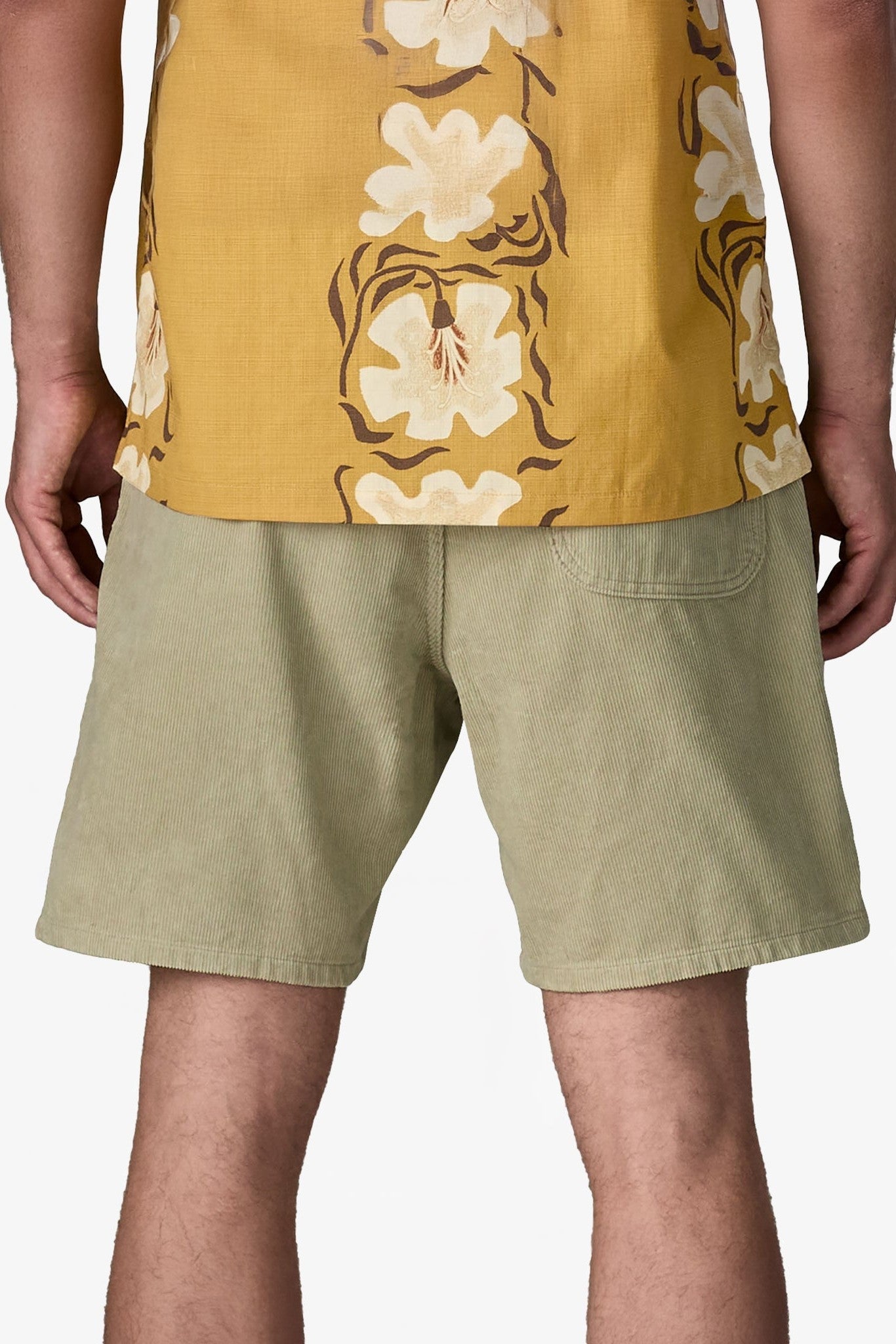 PATAGONIA - Men's Corduroy Volley Shorts - Gumtree Green - BACKYARD