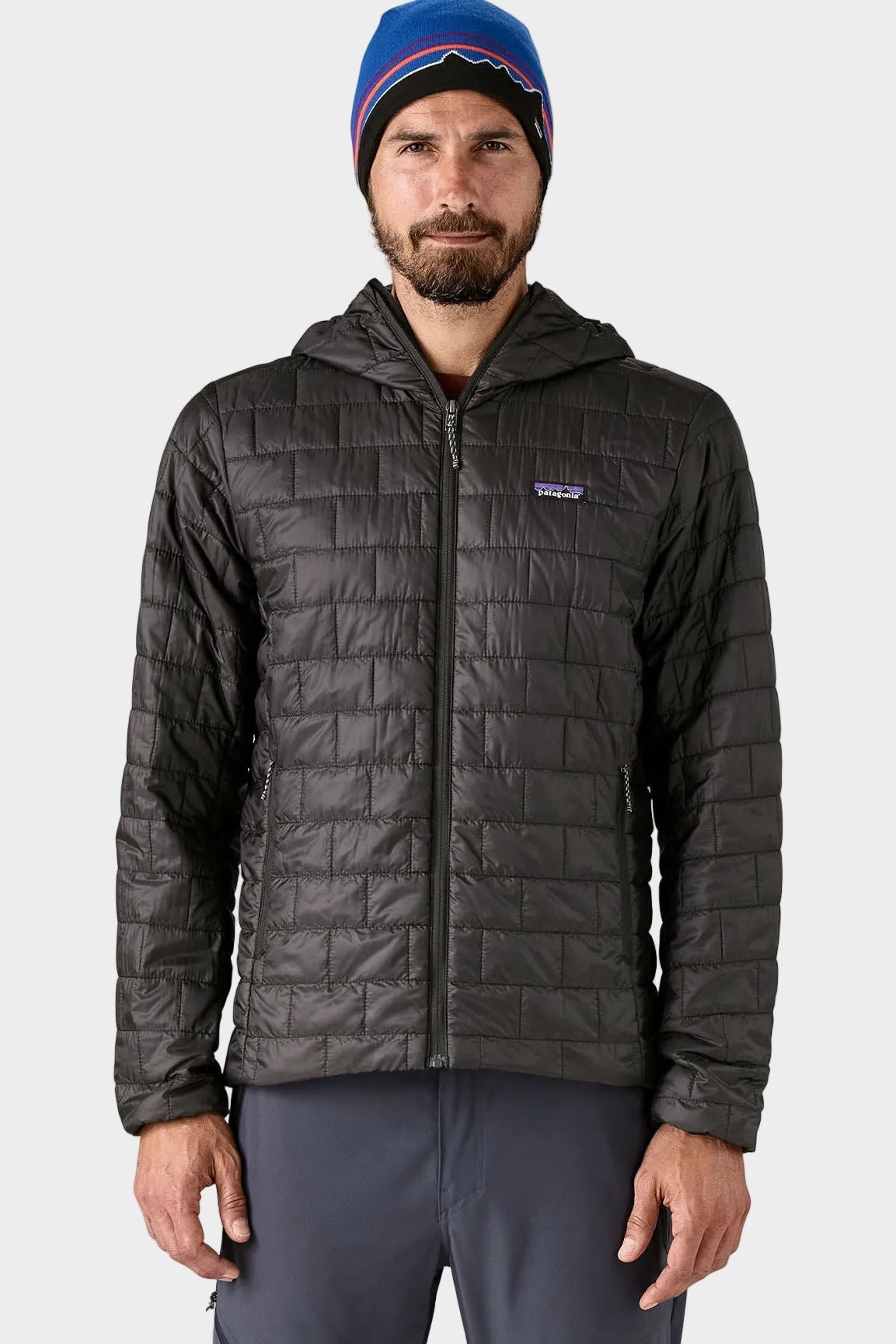 PATAGONIA-Men's Nano Puff Hoody-Black-BACKYARD