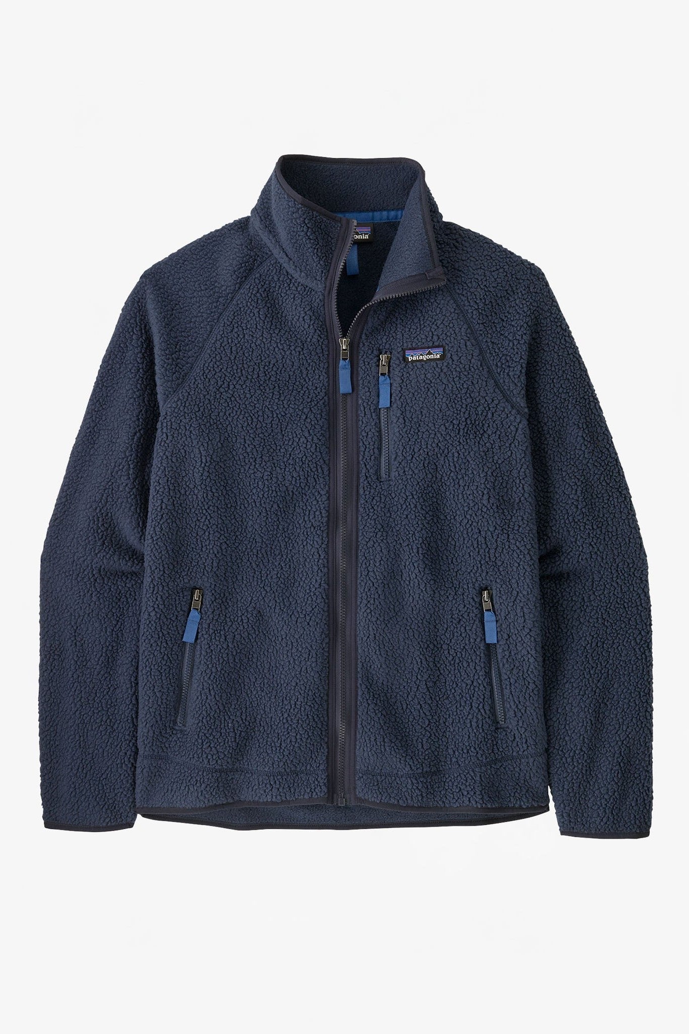 PATAGONIA - Men's Retro Pile Jacket - New Navy Sunken Blue - BACKYARD