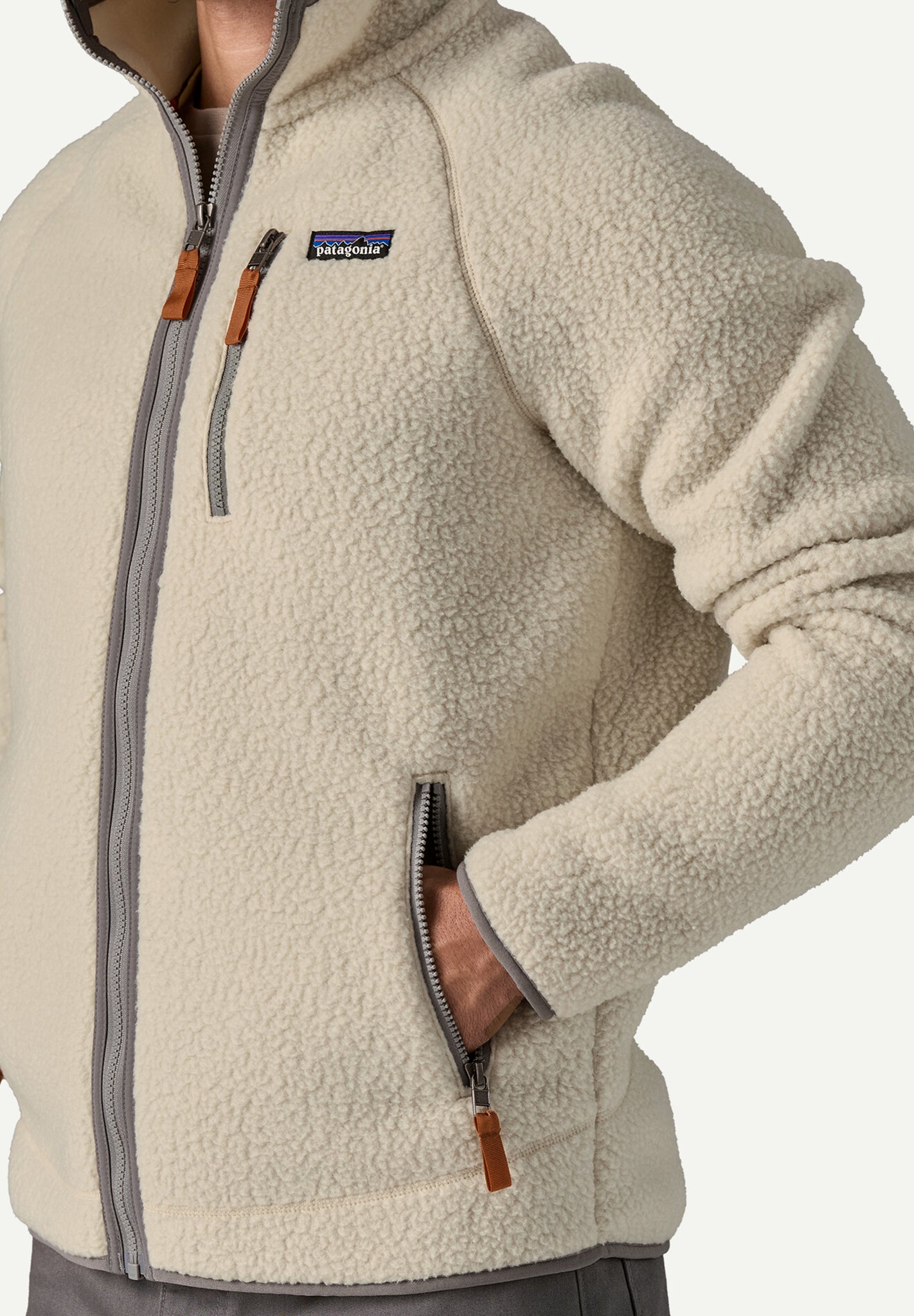 PATAGONIA - Men's Retro Pile Jacket - Pelican - BACKYARD