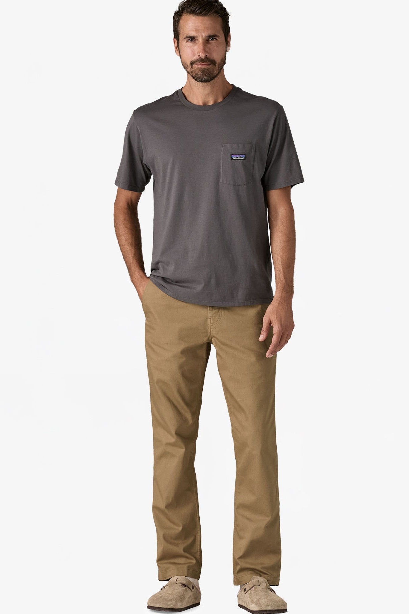 PATAGONIA - Men's Twill Traveler Chino Pants - Slab Khaki - BACKYARD