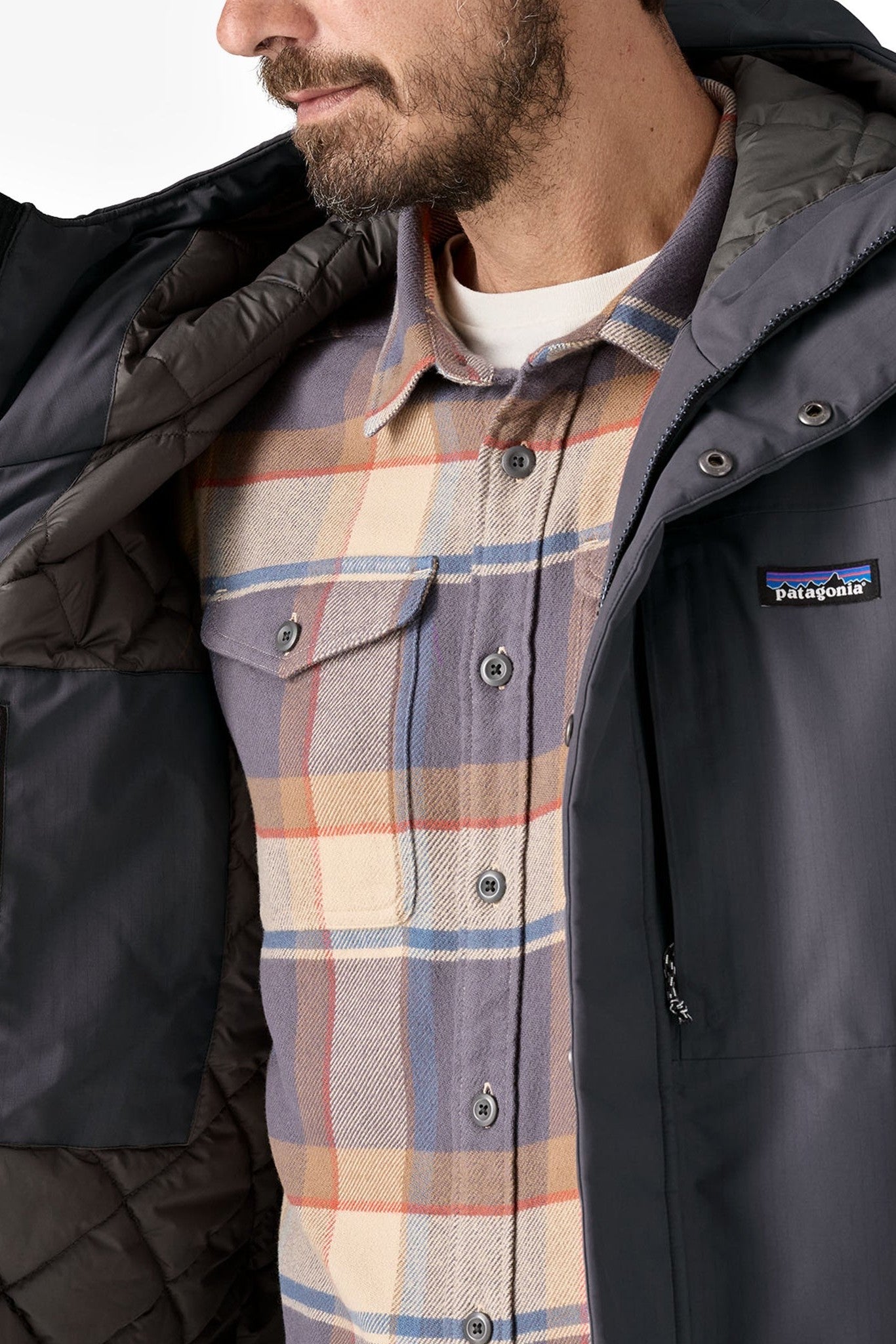 PATAGONIA - Men's Windshadow Parka - Forge Grey - BACKYARD