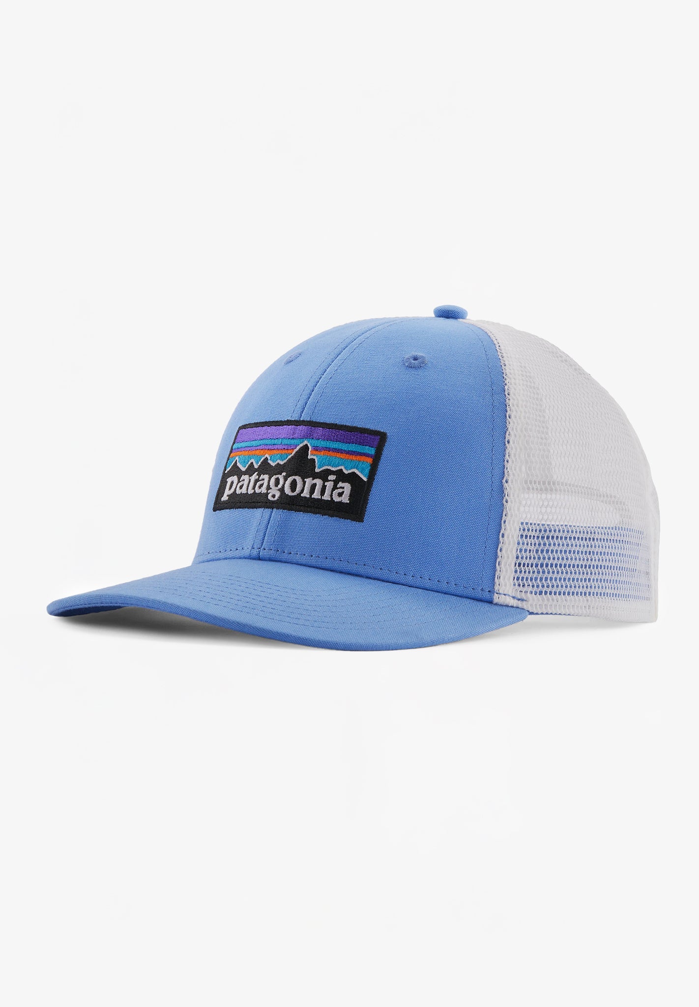 PATAGONIA - P - 6 Logo LoPro Trucker Hat - Abundant Blue - BACKYARD